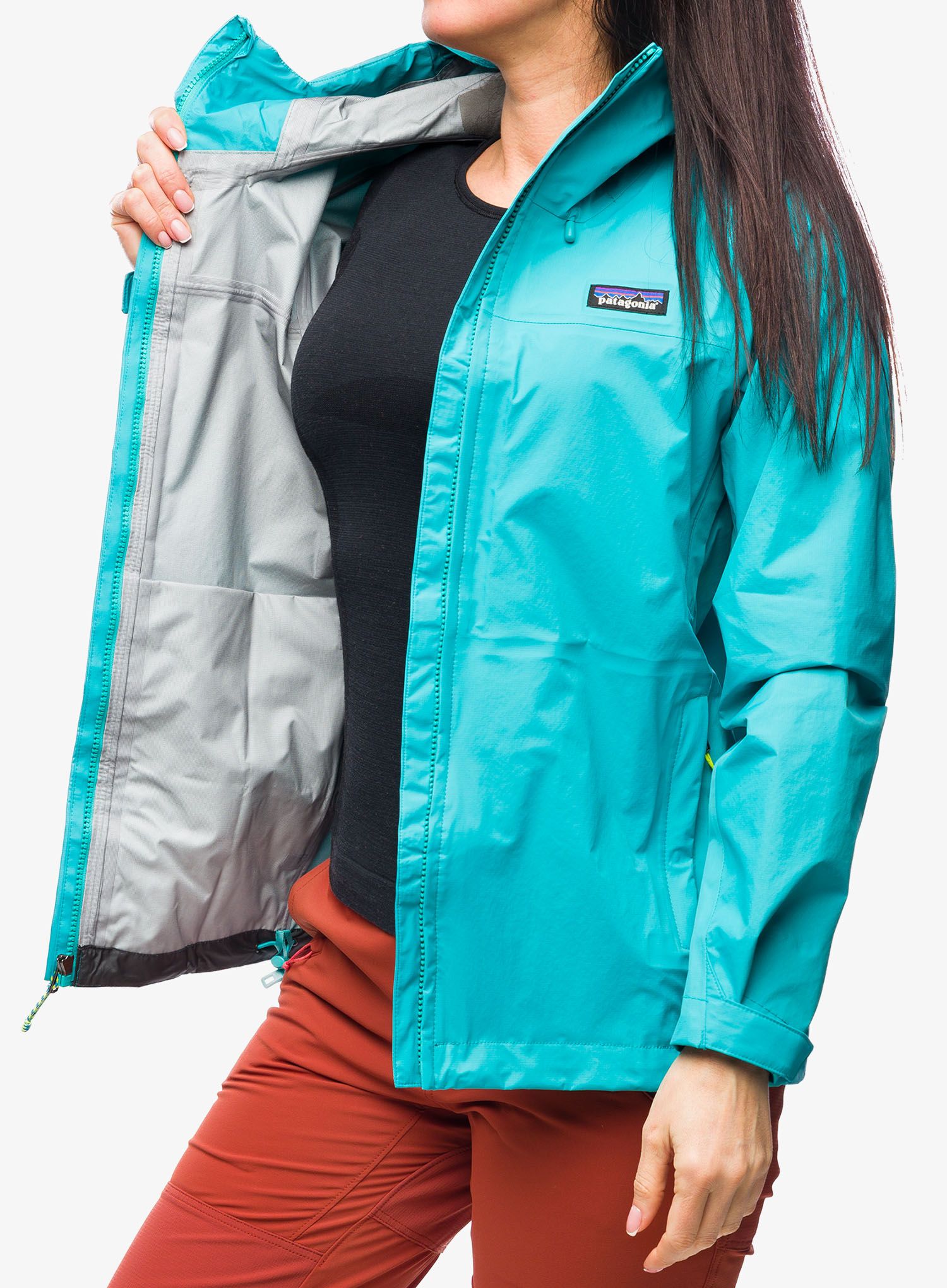 Куртка дощовик жіноча Patagonia Torrentshell 3L Jacket - subtidal blue