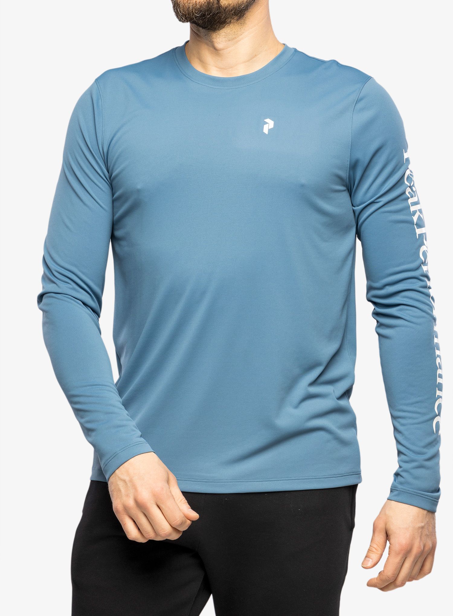 Футболка з довгими рукавами Peak Performance Alum Light Long Sleeve - shallow