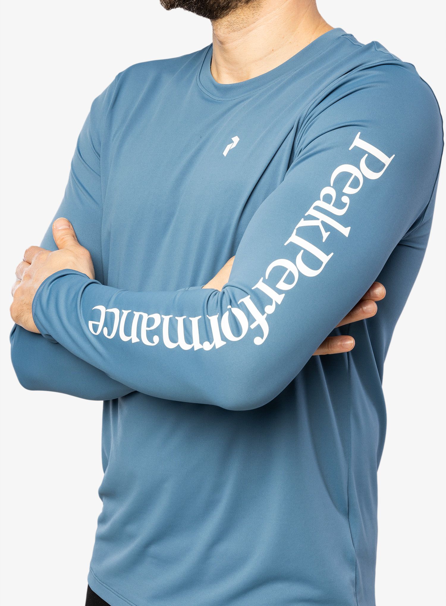 Футболка з довгими рукавами Peak Performance Alum Light Long Sleeve - shallow