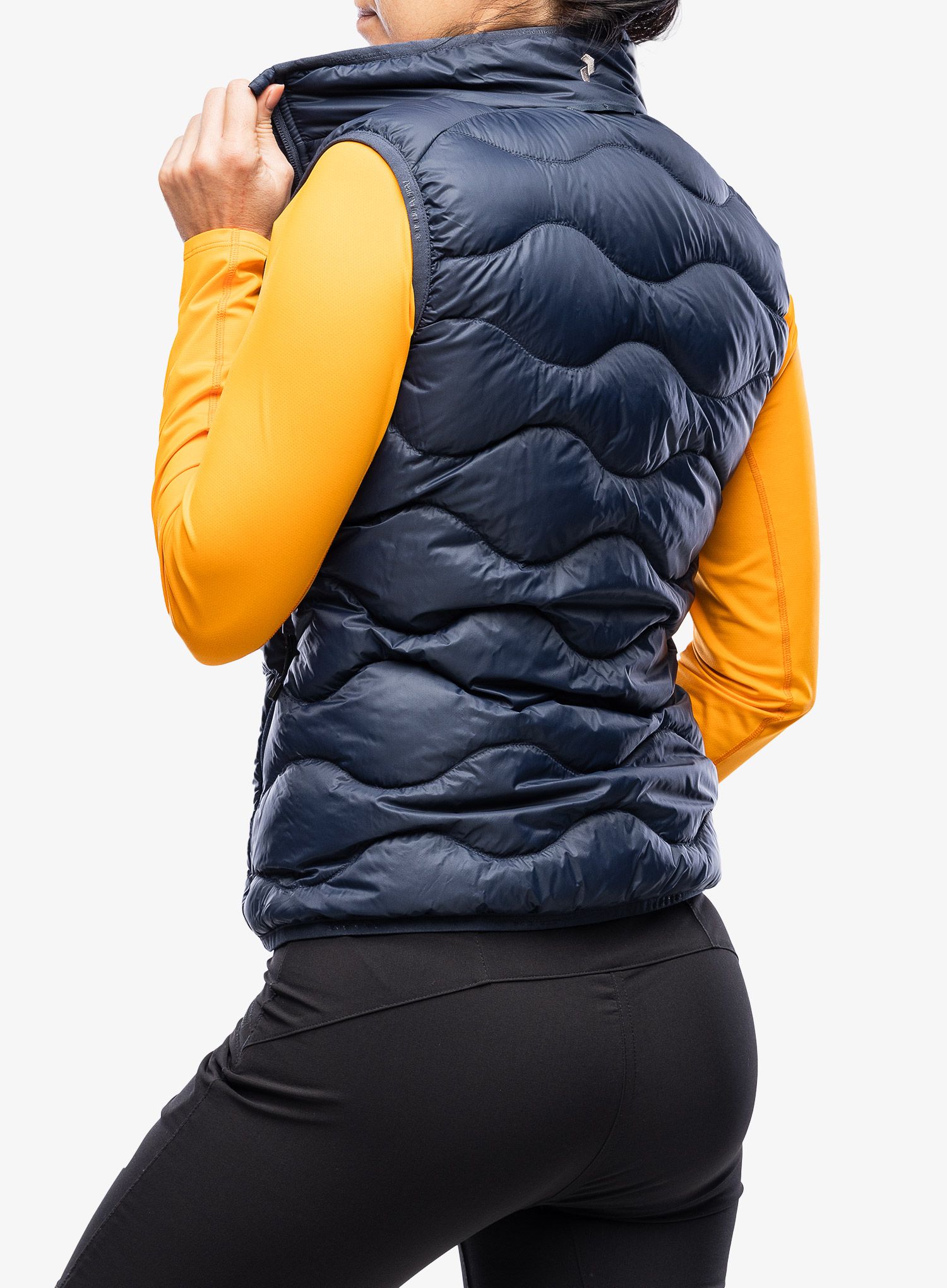 Жилет пуховий жіночий Peak Performance Helium Down Vest - blue shadow