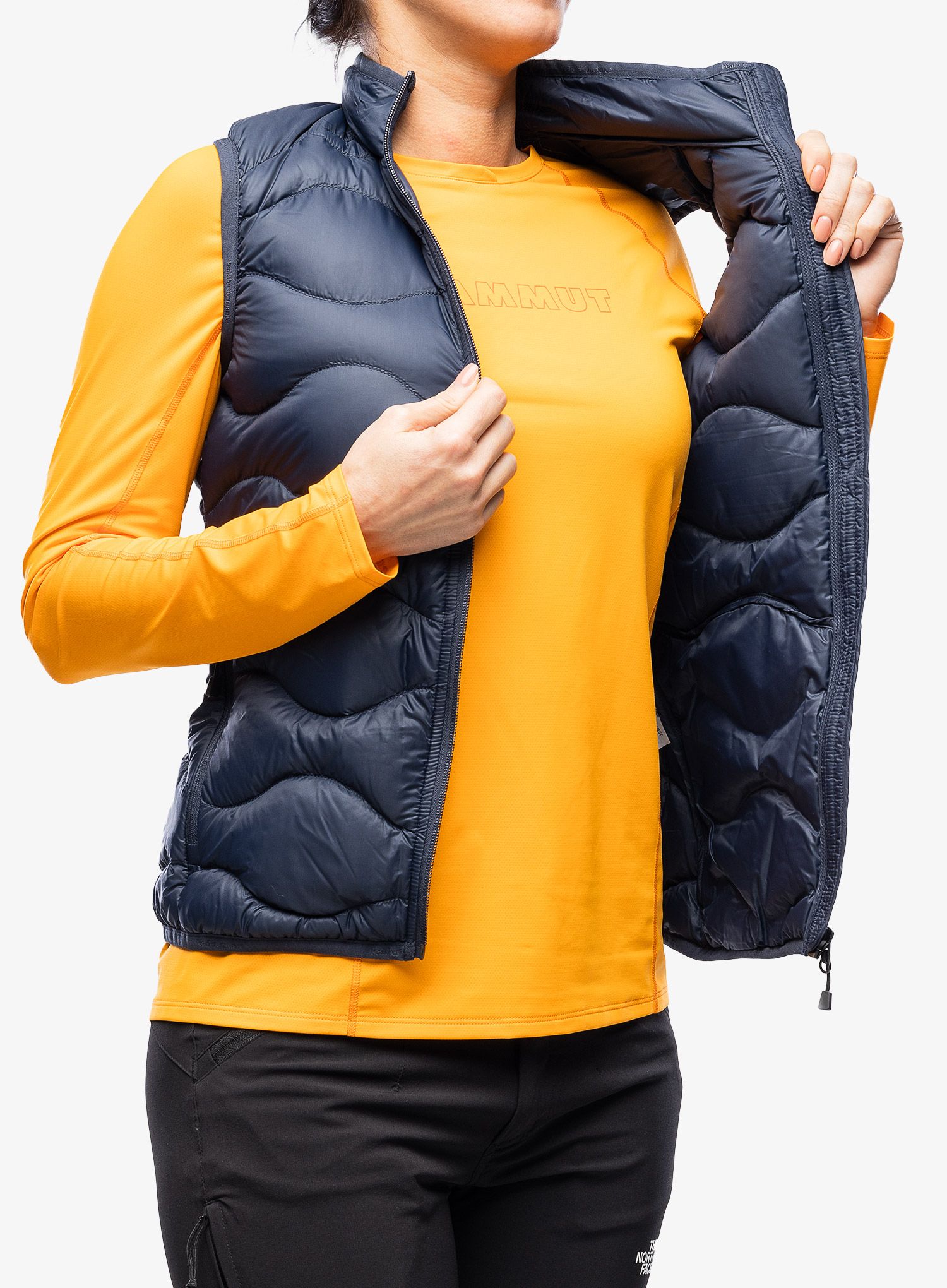 Жилет пуховий жіночий Peak Performance Helium Down Vest - blue shadow