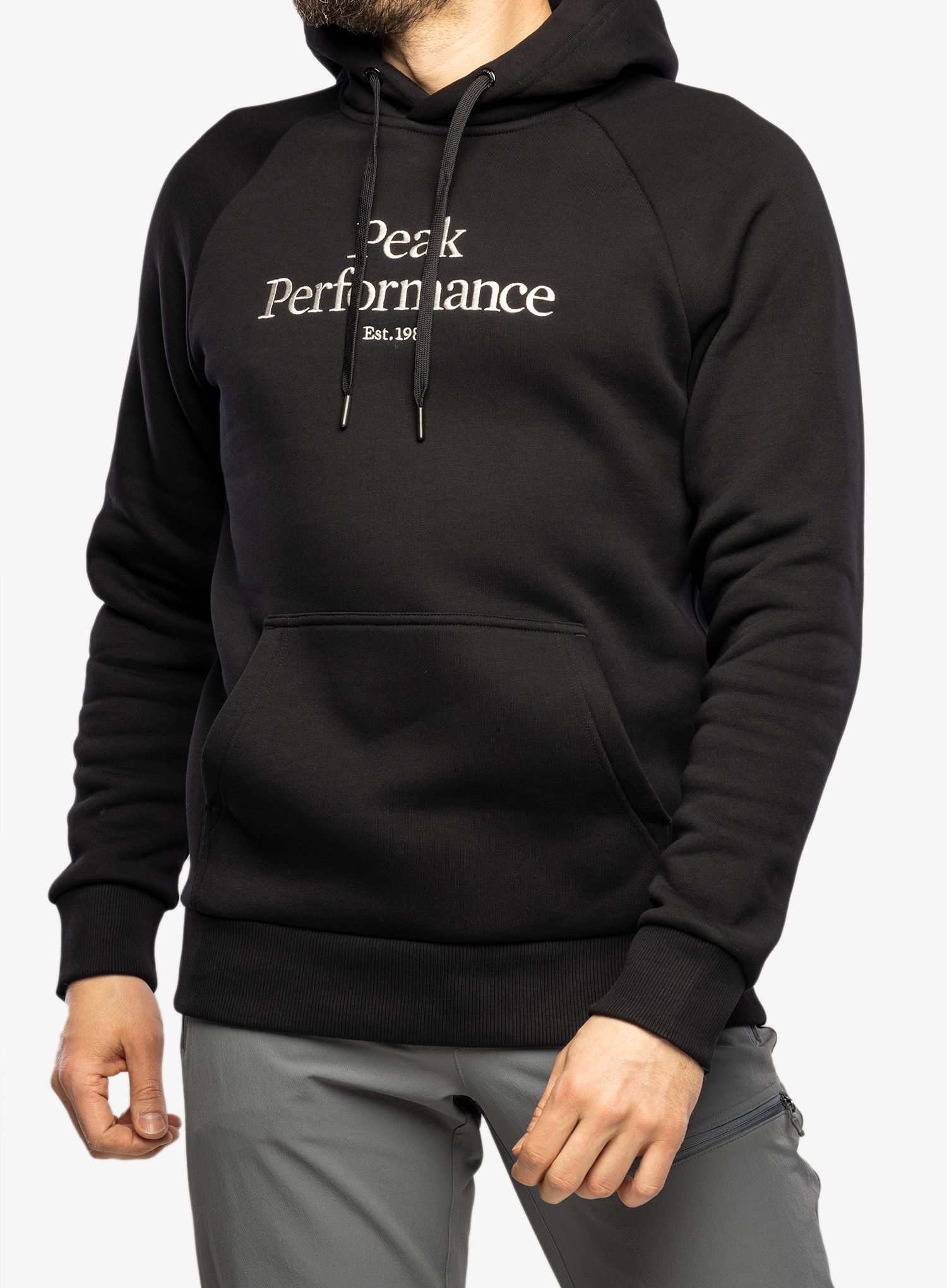 Кофта з каптуром Peak Performance Original Hood - black