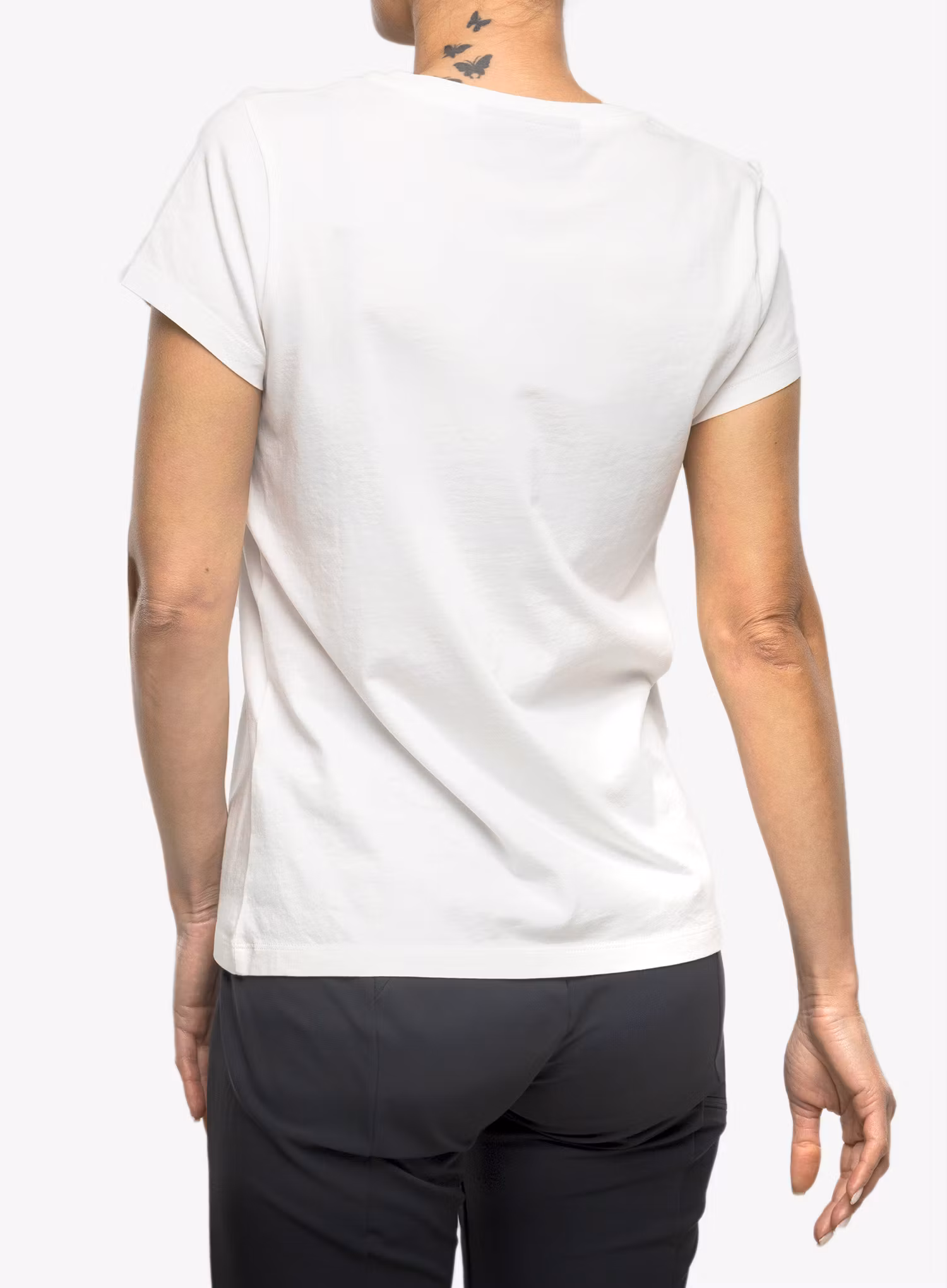 Футболка з принтом жіноча Peak Performance Original Tee - offwhite