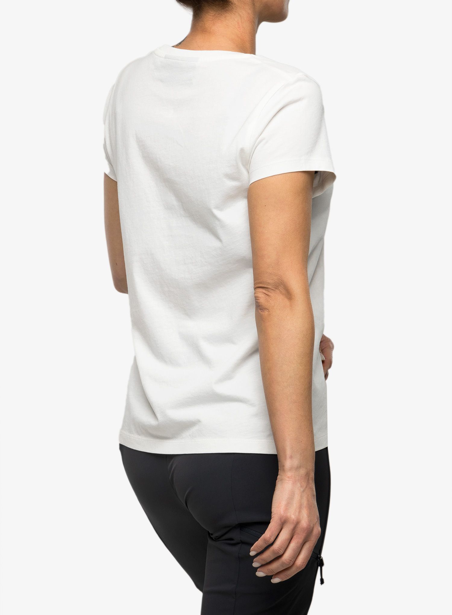 Футболка з принтом жіноча Peak Performance Original Tee - offwhite