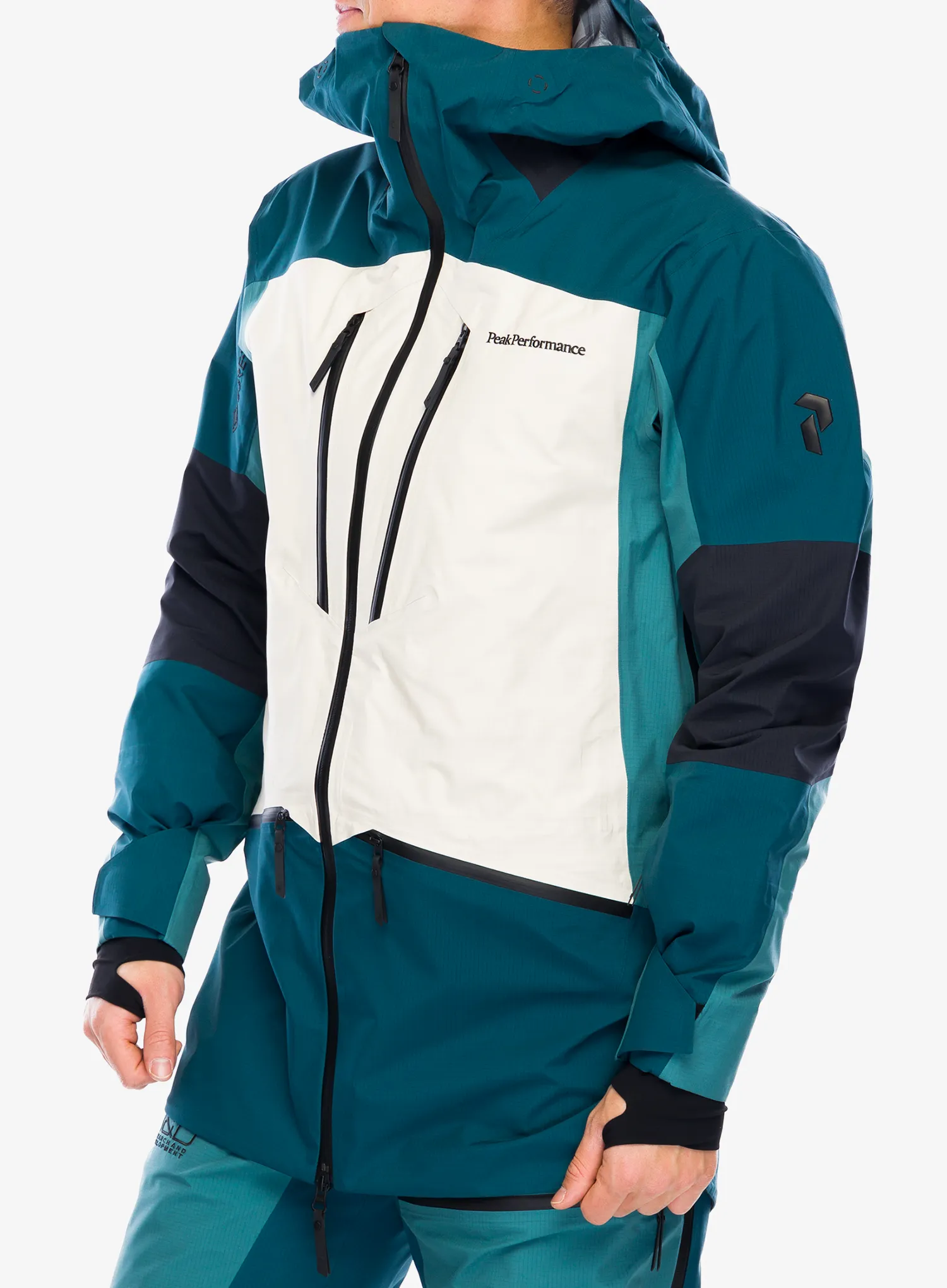 Куртка лижна Peak Performance Vertical GORE-TEX Pro Jacket - infinity teel