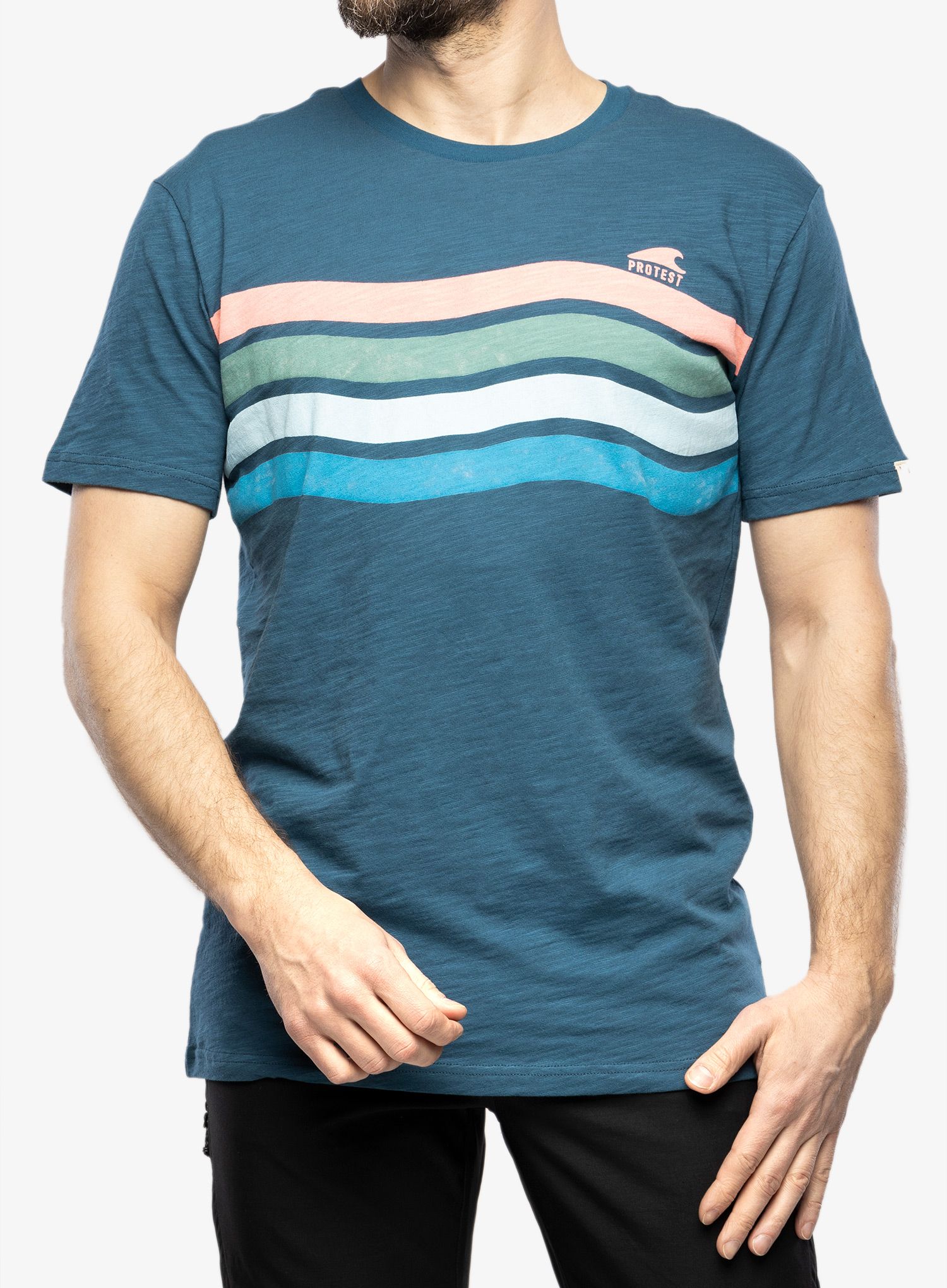 Футболка бавовняна Protest Prtexmouth T-Shirt - blue