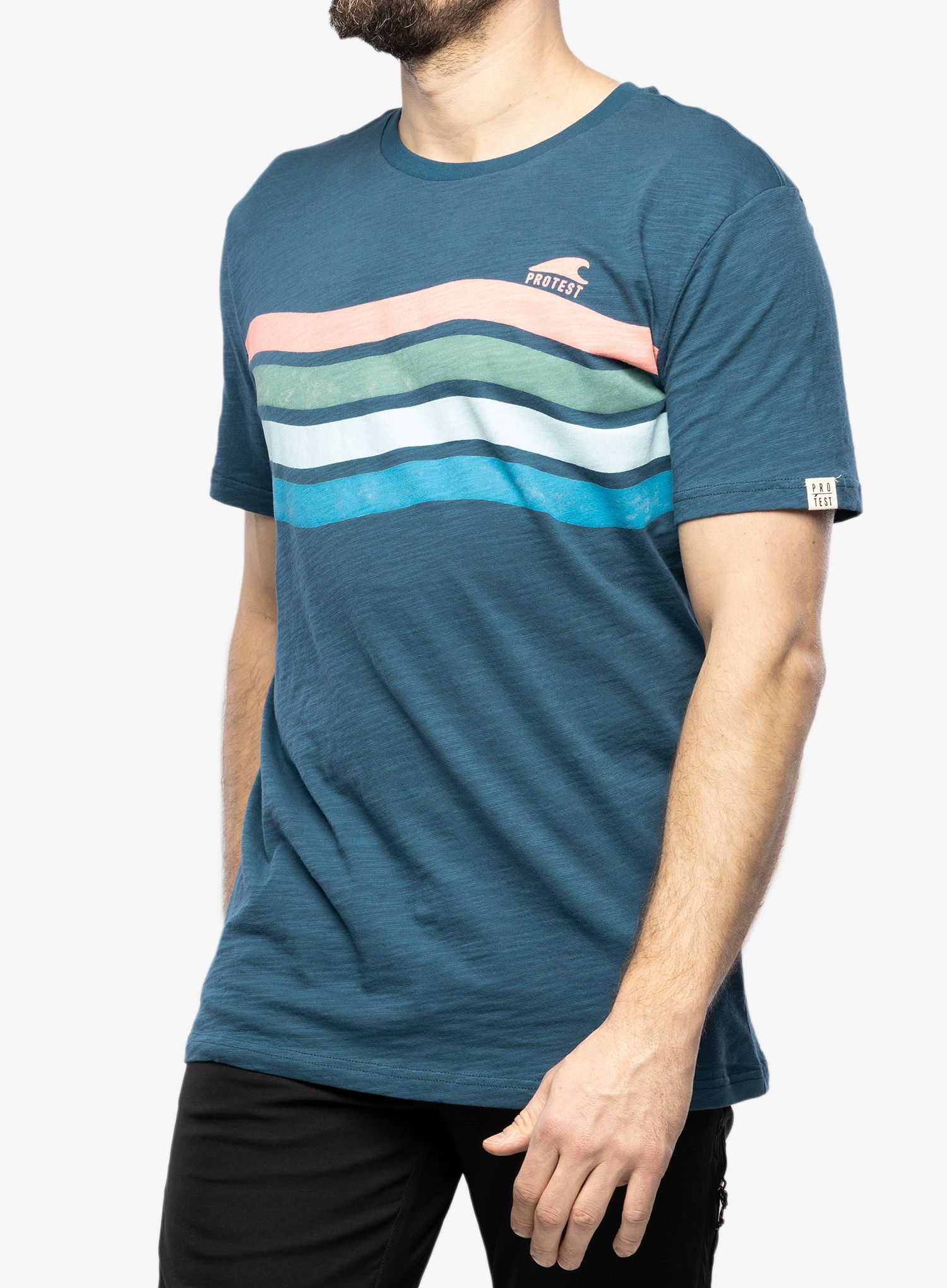 Футболка бавовняна Protest Prtexmouth T-Shirt - blue