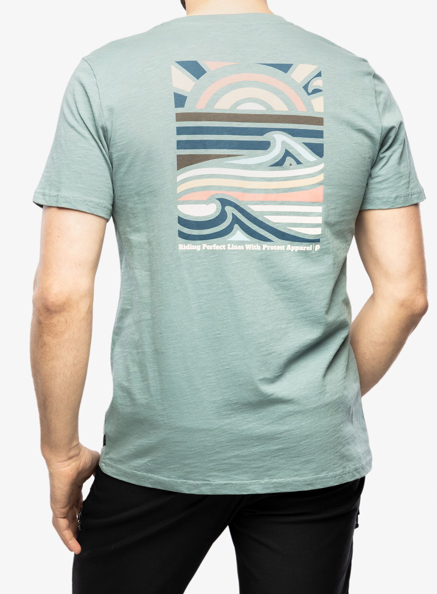 Футболка бавовняна Protest Prtholbox T-Shirt - arctic green
