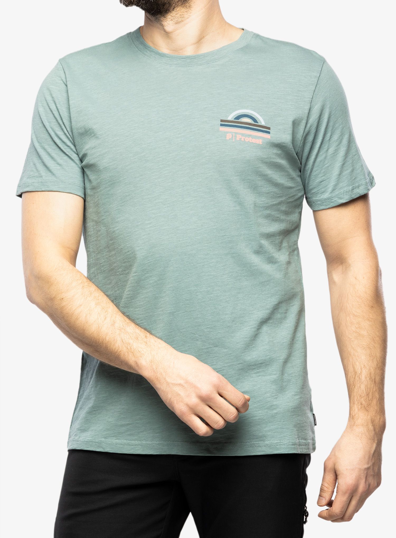 Футболка бавовняна Protest Prtholbox T-Shirt - arctic green