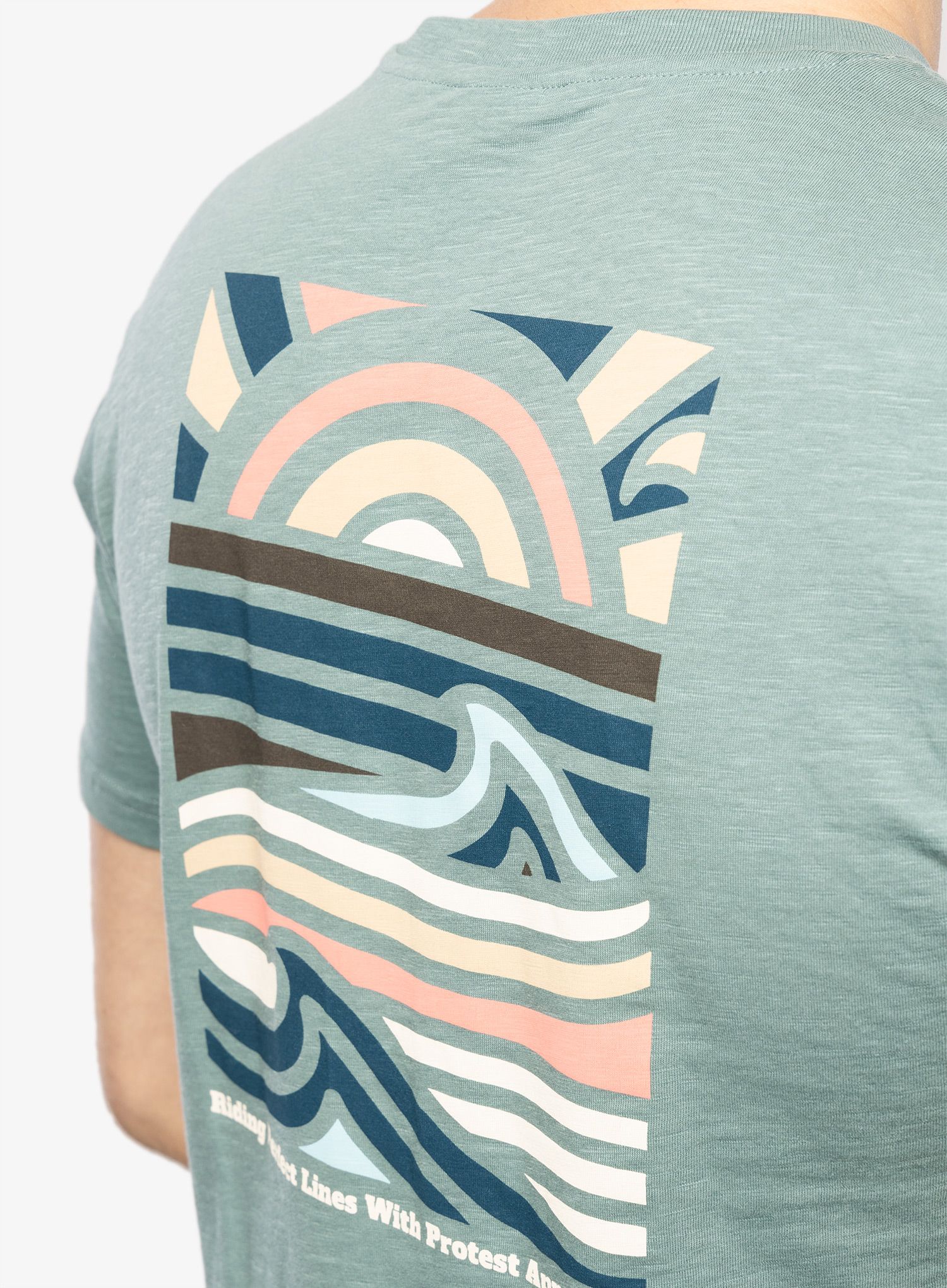 Футболка бавовняна Protest Prtholbox T-Shirt - arctic green
