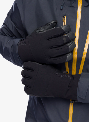 Рукавиці softshell Rab Baltoro Glove - black
