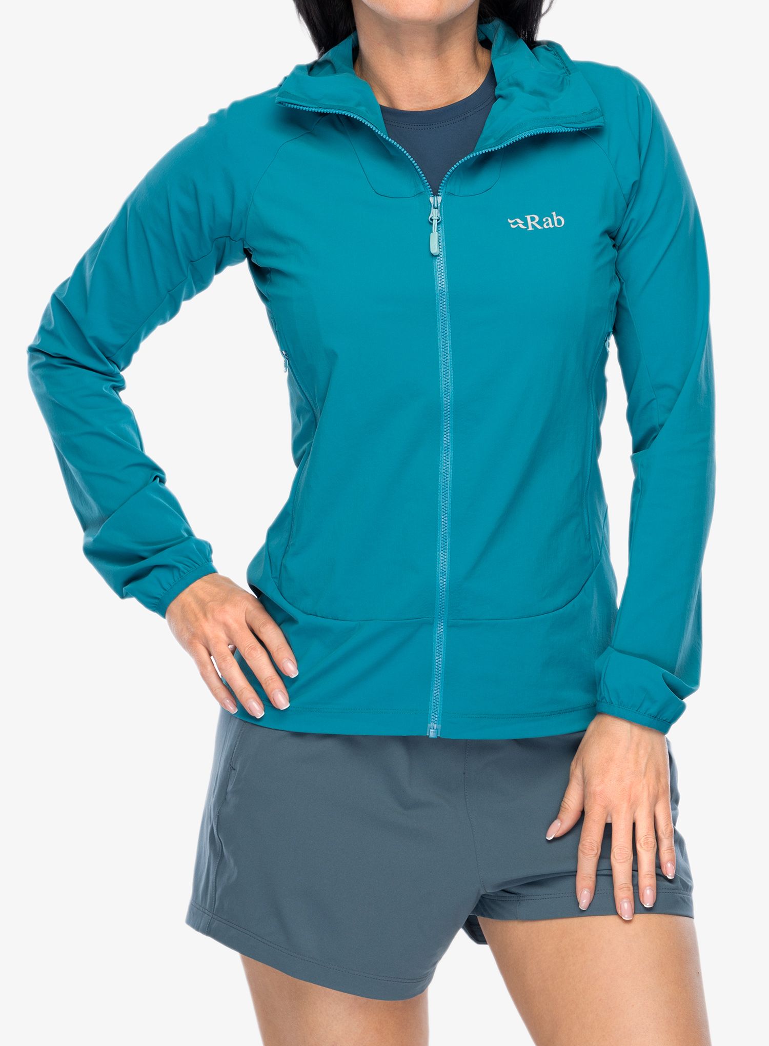Куртка softshell жіноча Rab Borealis Jacket - marina blue