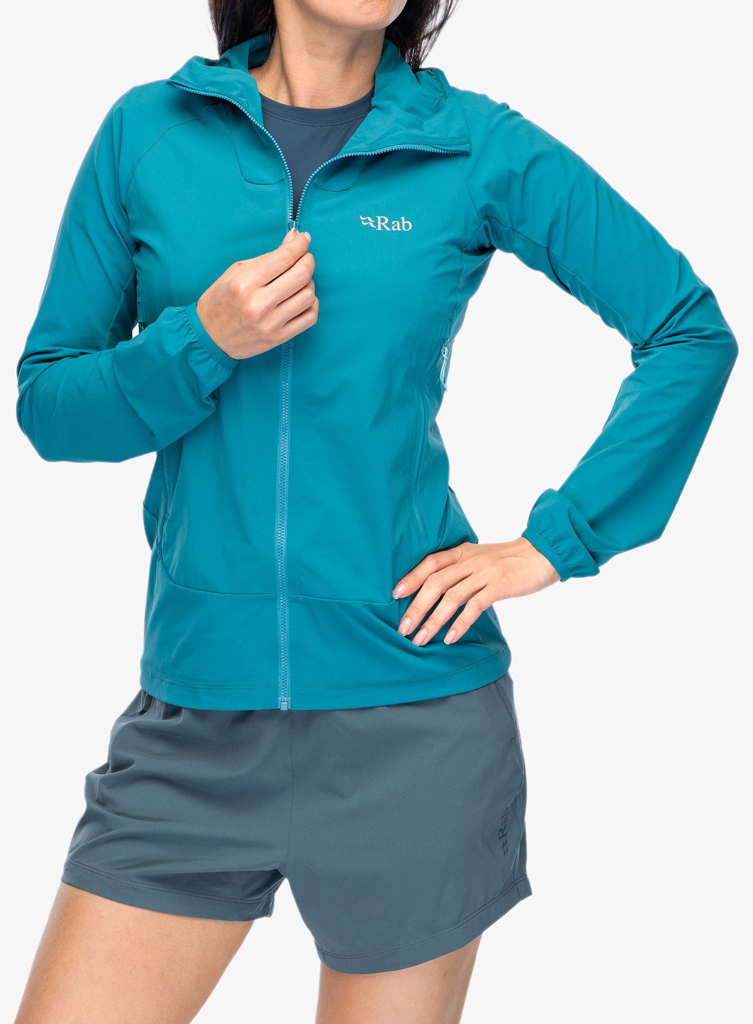 Куртка softshell жіноча Rab Borealis Jacket - marina blue