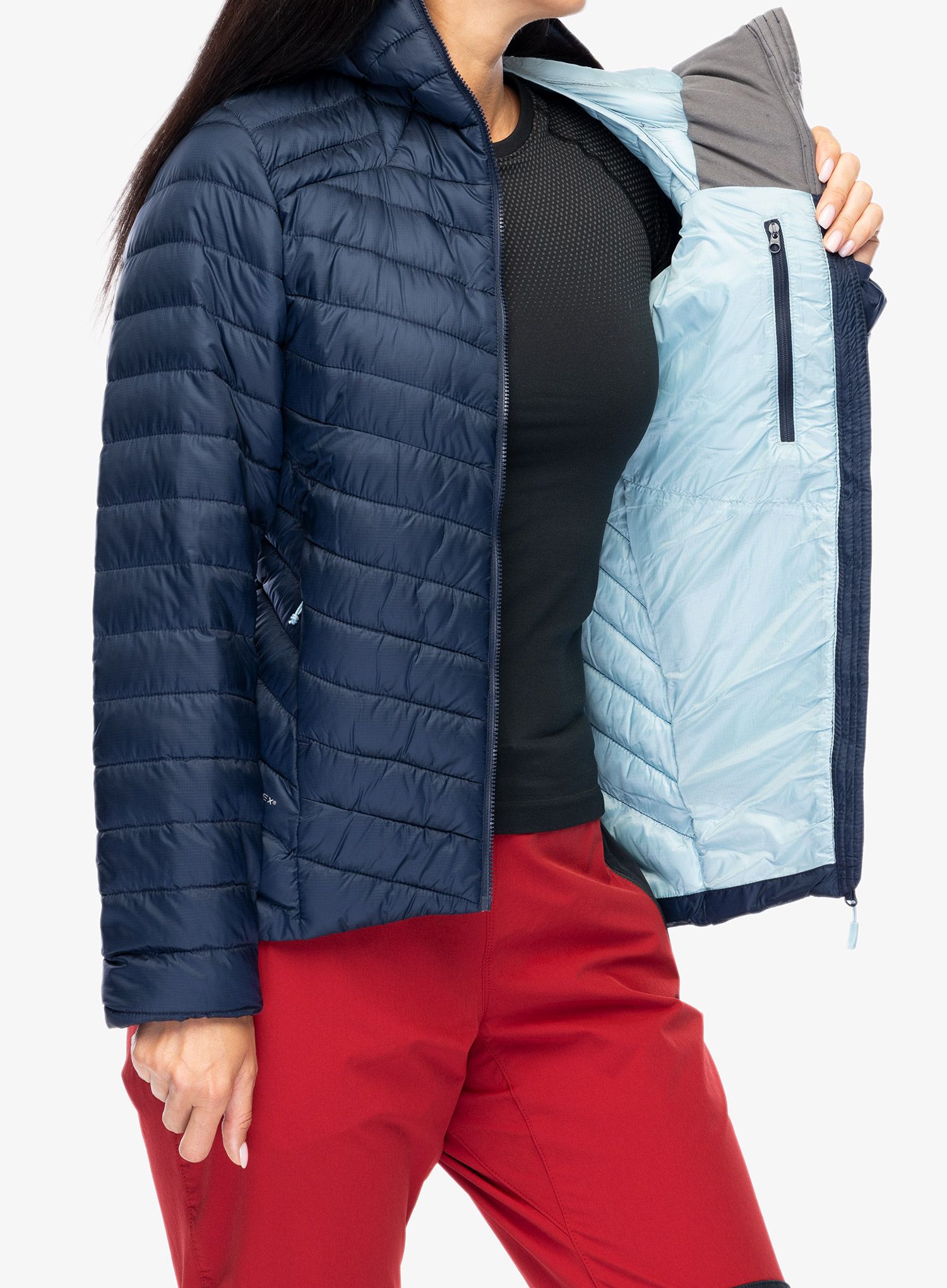Куртка жіноча Rab Cirrus Alpine Jacket - deep ink