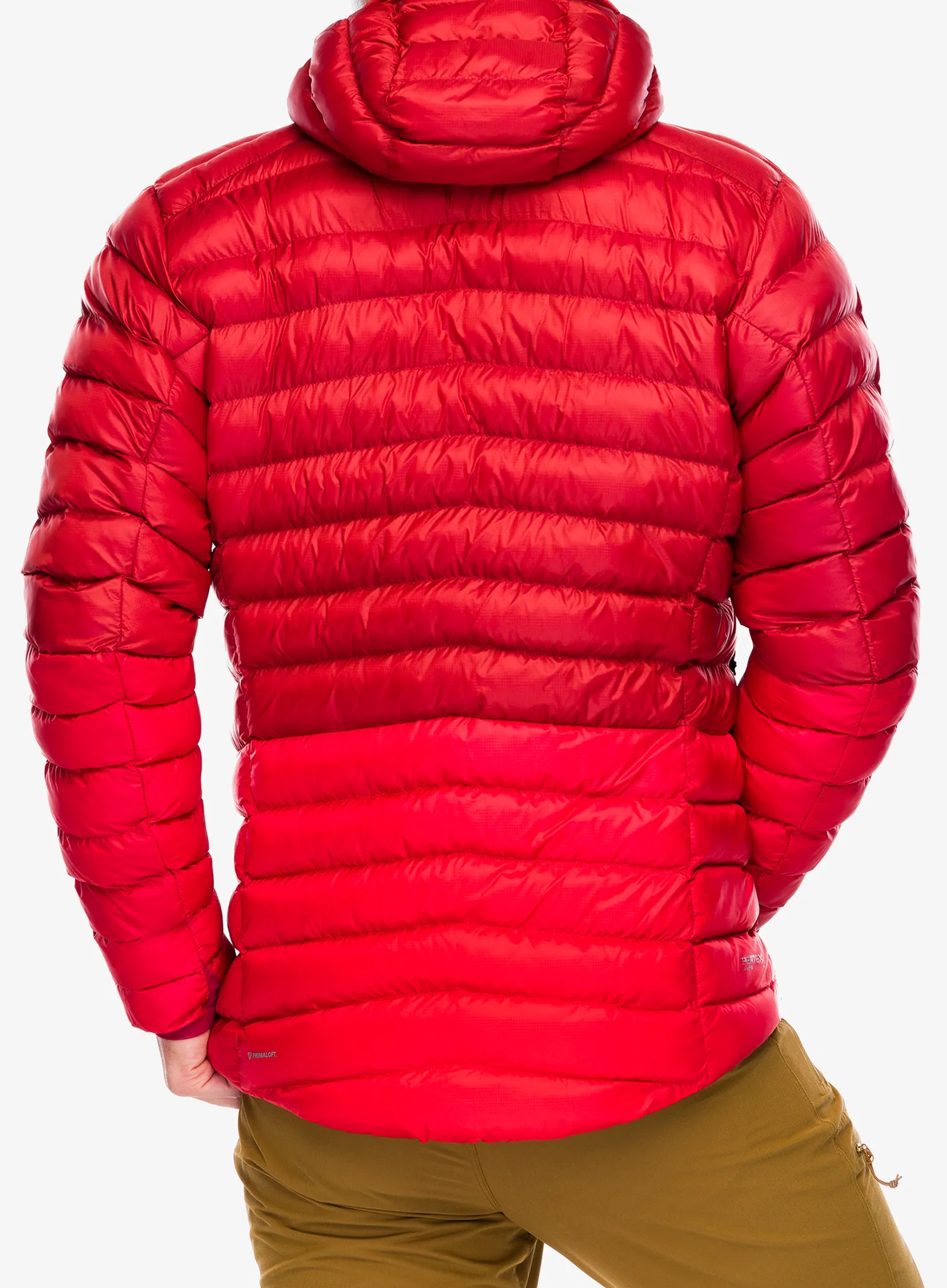Куртка утеплена Rab Cirrus Alpine - tuscan red/dark horizon
