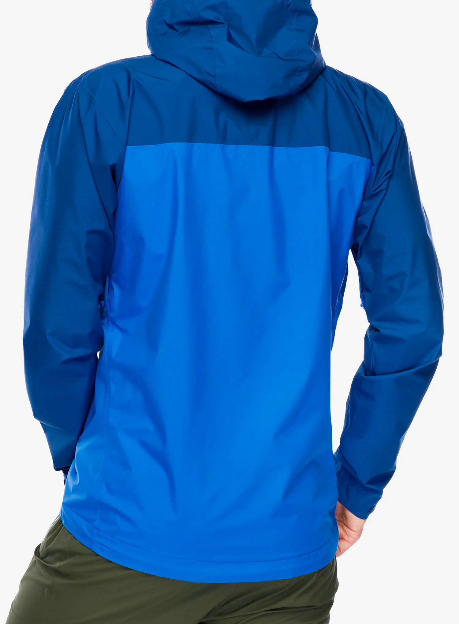Куртка дощовик Rab Downpour Eco Jacket - nightfall blue/ascent blue