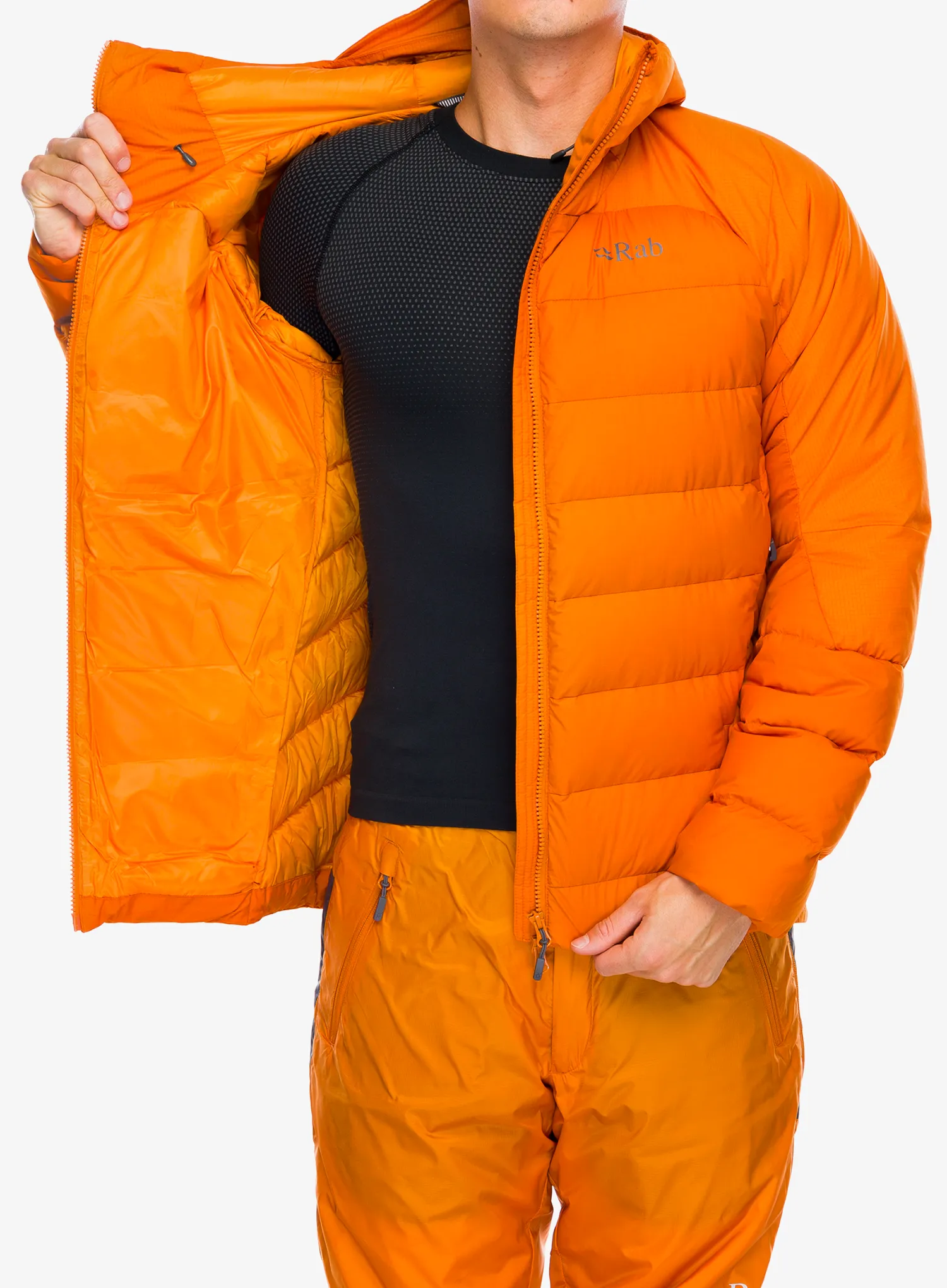 Пуховик Rab Infinity Alpine Jacket - marmalade