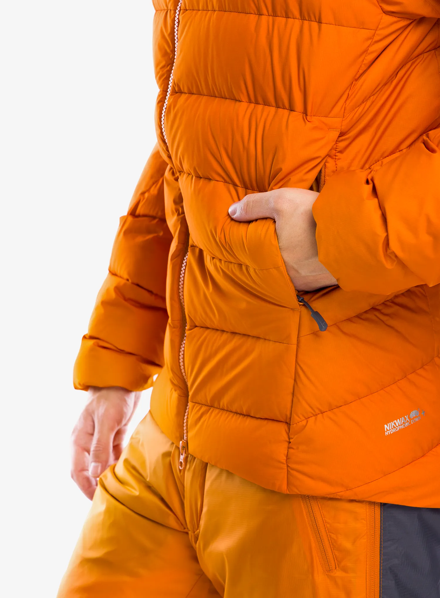 Пуховик Rab Infinity Alpine Jacket - marmalade