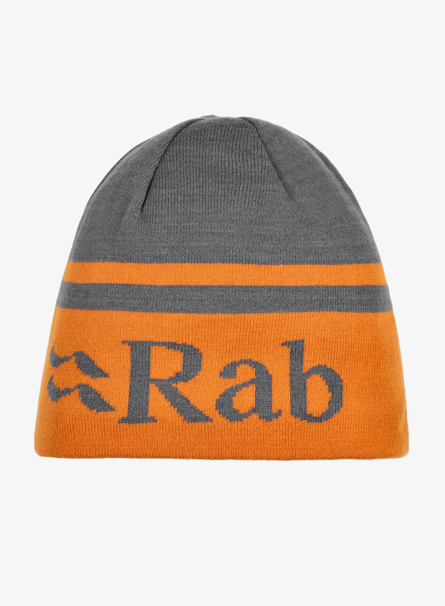 Шапка Rab Logo Band Beanie - graphene/marmalade