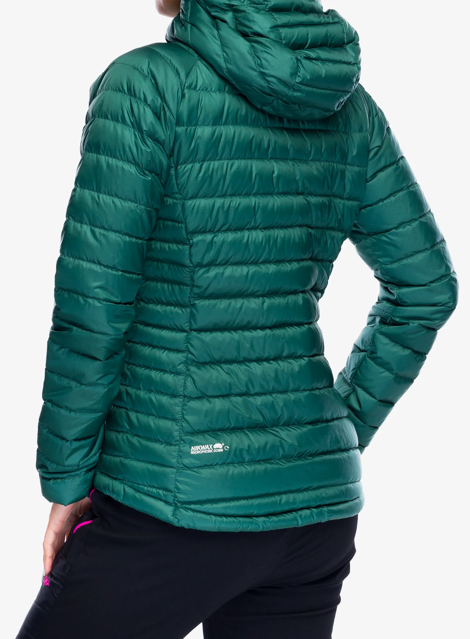 Пуховик жіноча Rab Microlight Alpine Jacket - green slate