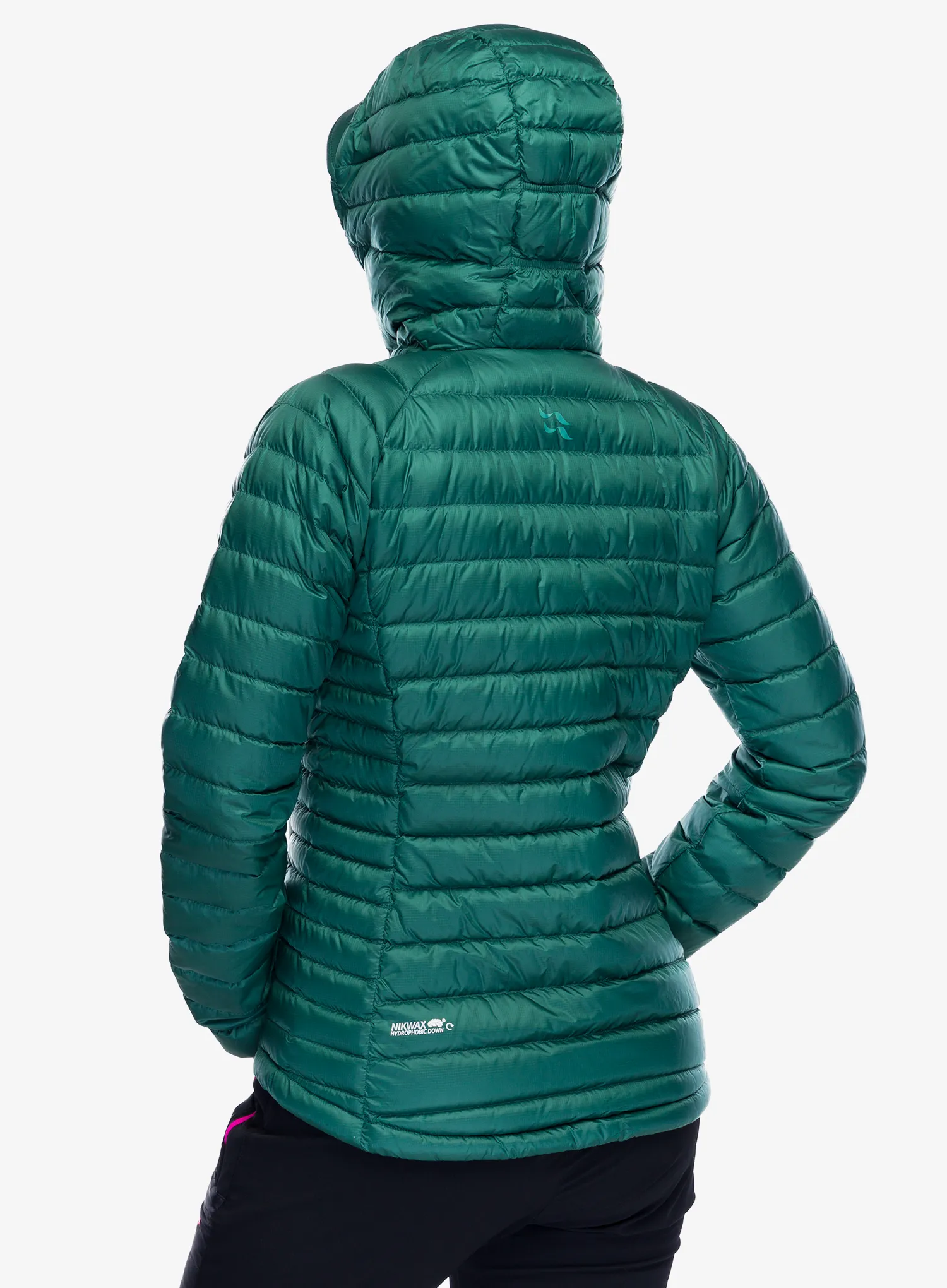 Пуховик жіноча Rab Microlight Alpine Jacket - green slate
