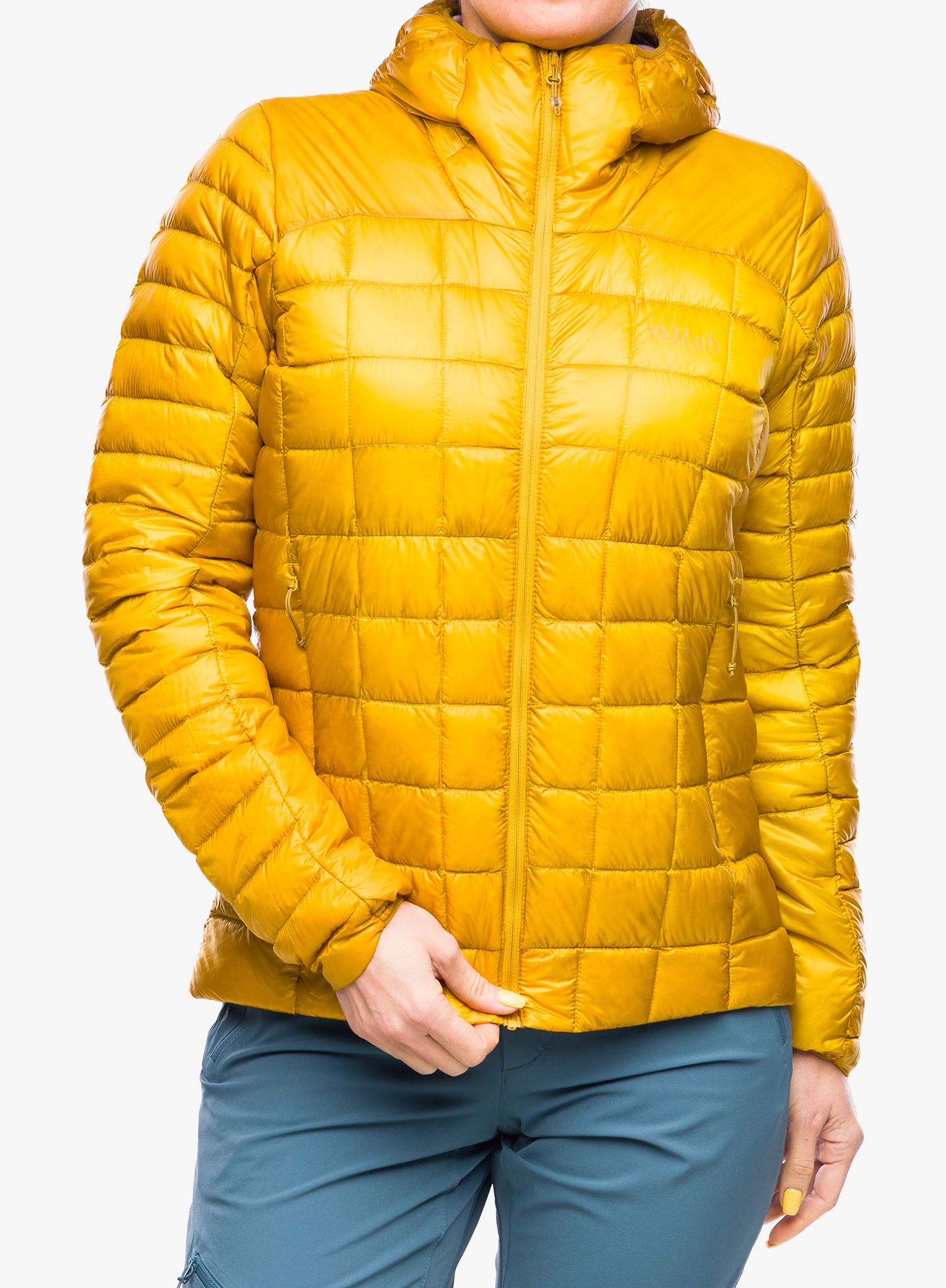 Пуховик жіноча Rab Mythic Alpine Light Jacket - sahara