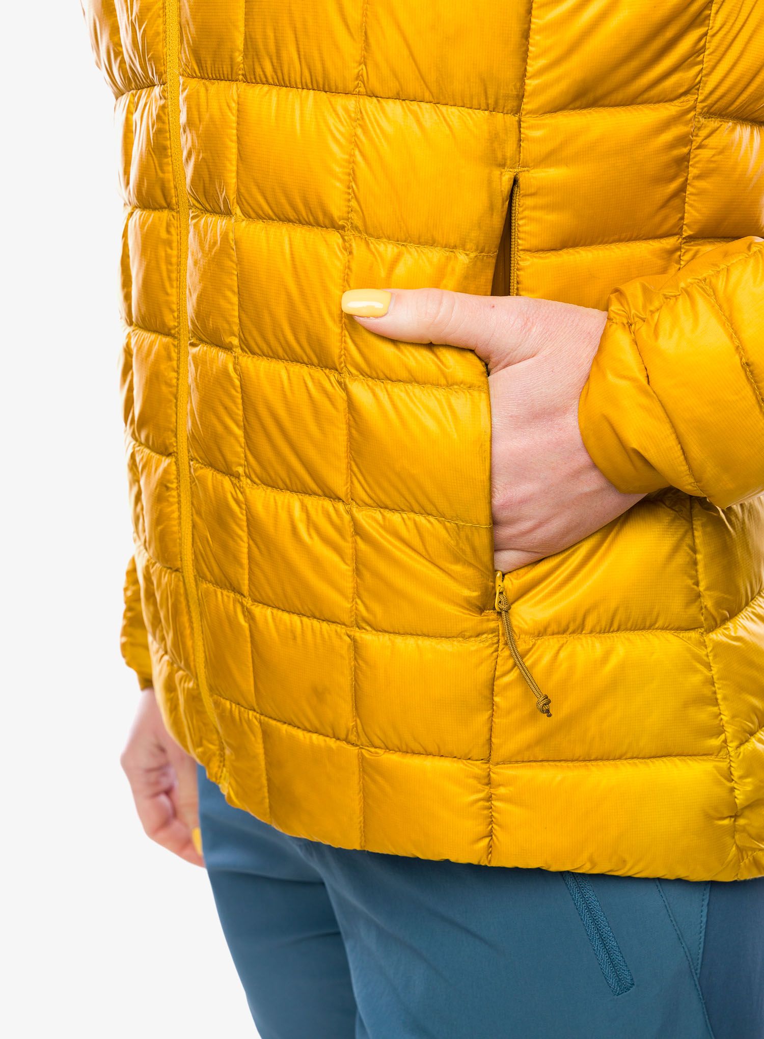 Пуховик жіноча Rab Mythic Alpine Light Jacket - sahara