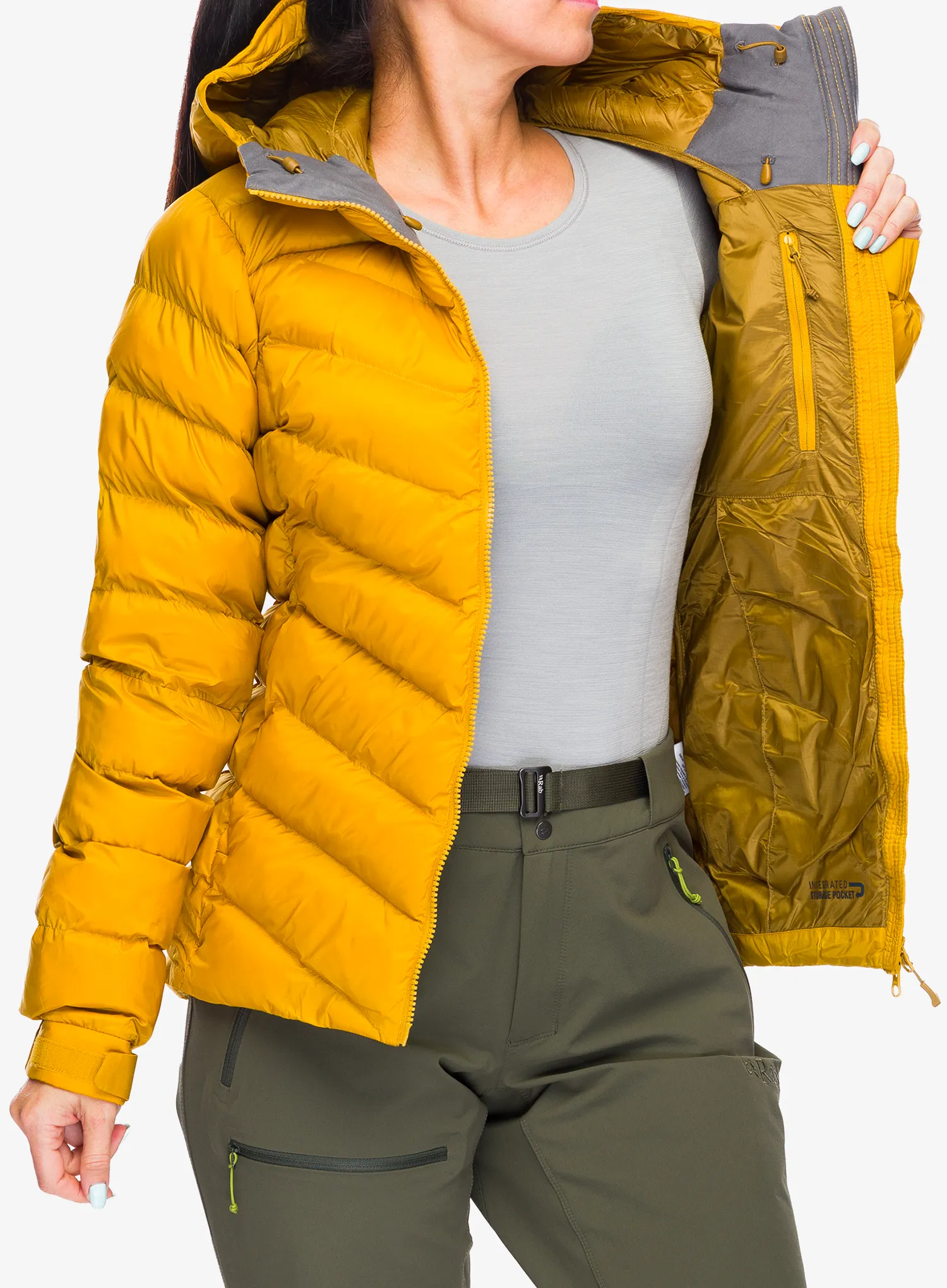 Куртка утеплена жіноча Rab Nebula Pro Jacket - sahara