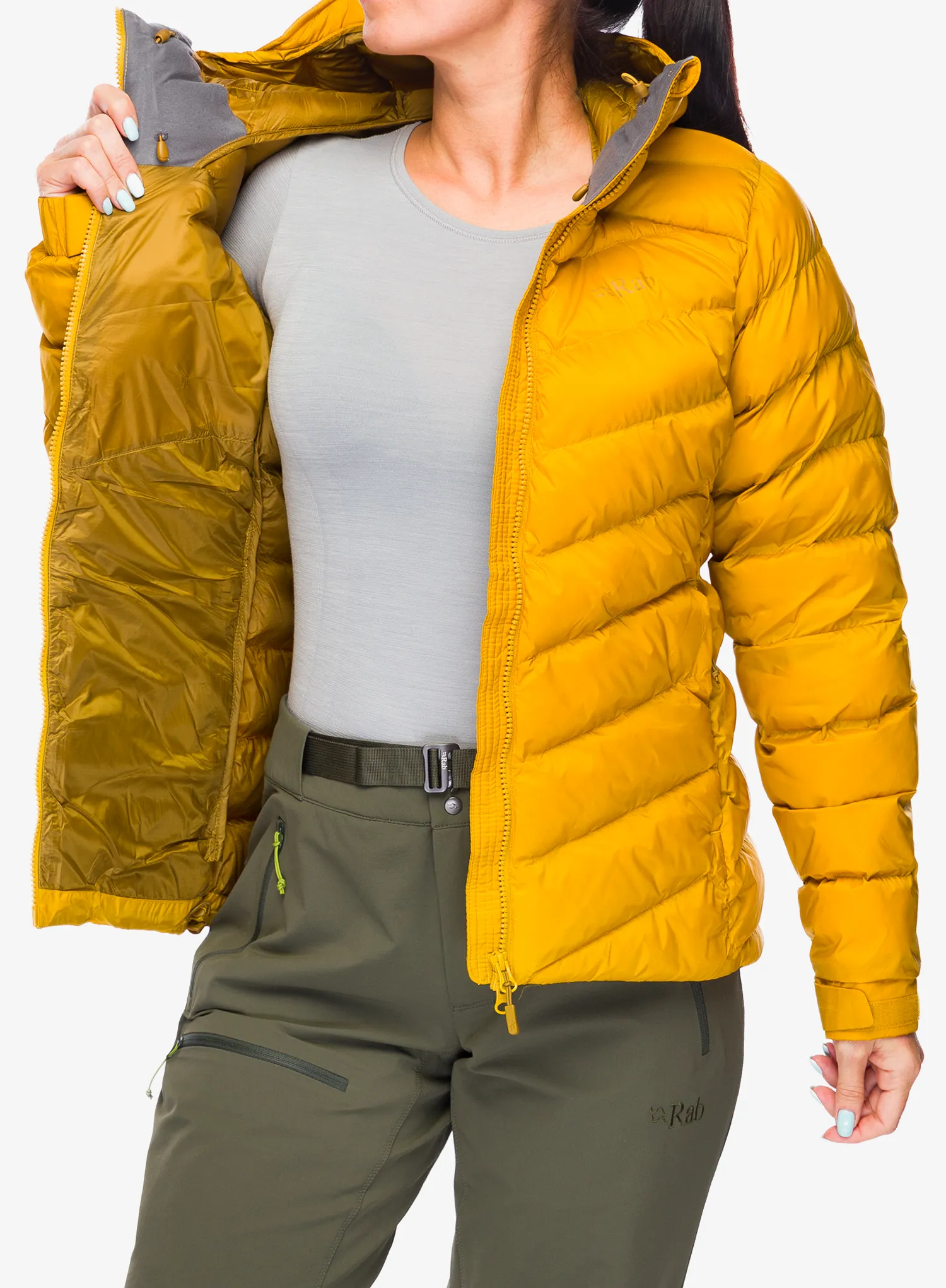 Куртка утеплена жіноча Rab Nebula Pro Jacket - sahara