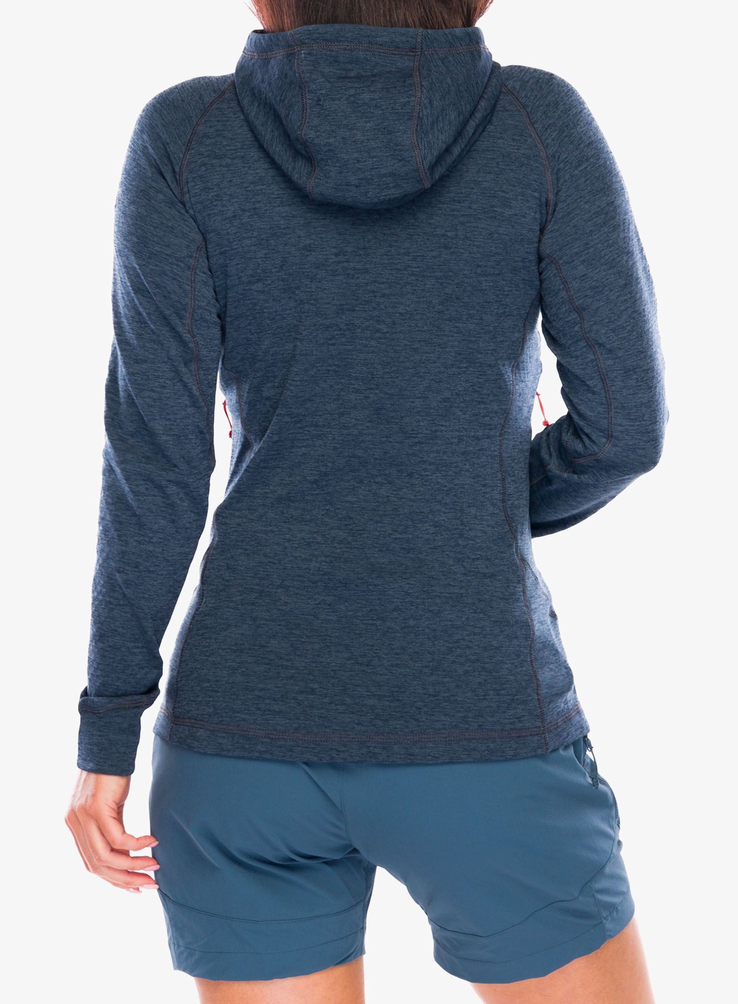 Кофта з каптуром жіноча Rab Nexus Hoody - steel