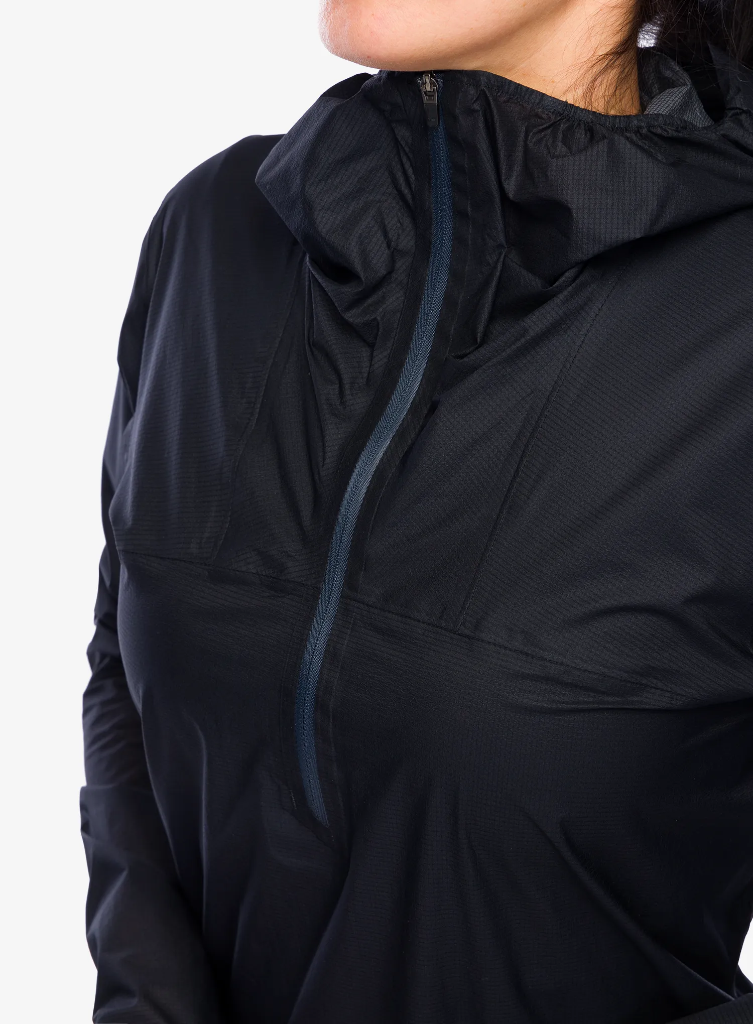 Куртка для бігу жіноча Rab Phantom Pull-On - ebony