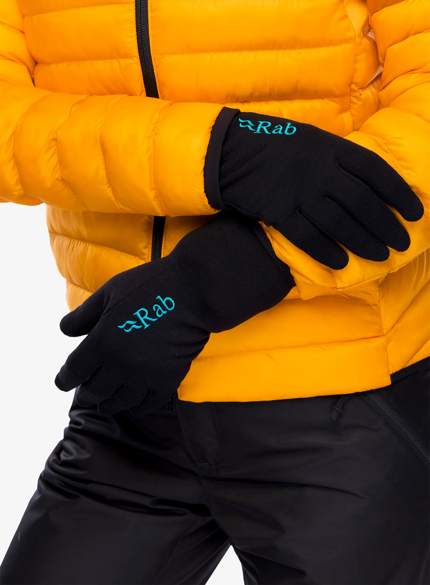 Рукавички жіночі Rab Power Stretch Contact Glove - black
