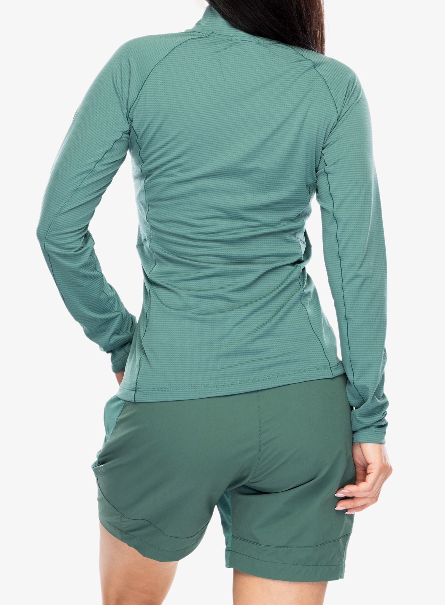 Термокофта жіноча Rab Sonic LS Zip - eucalyptus