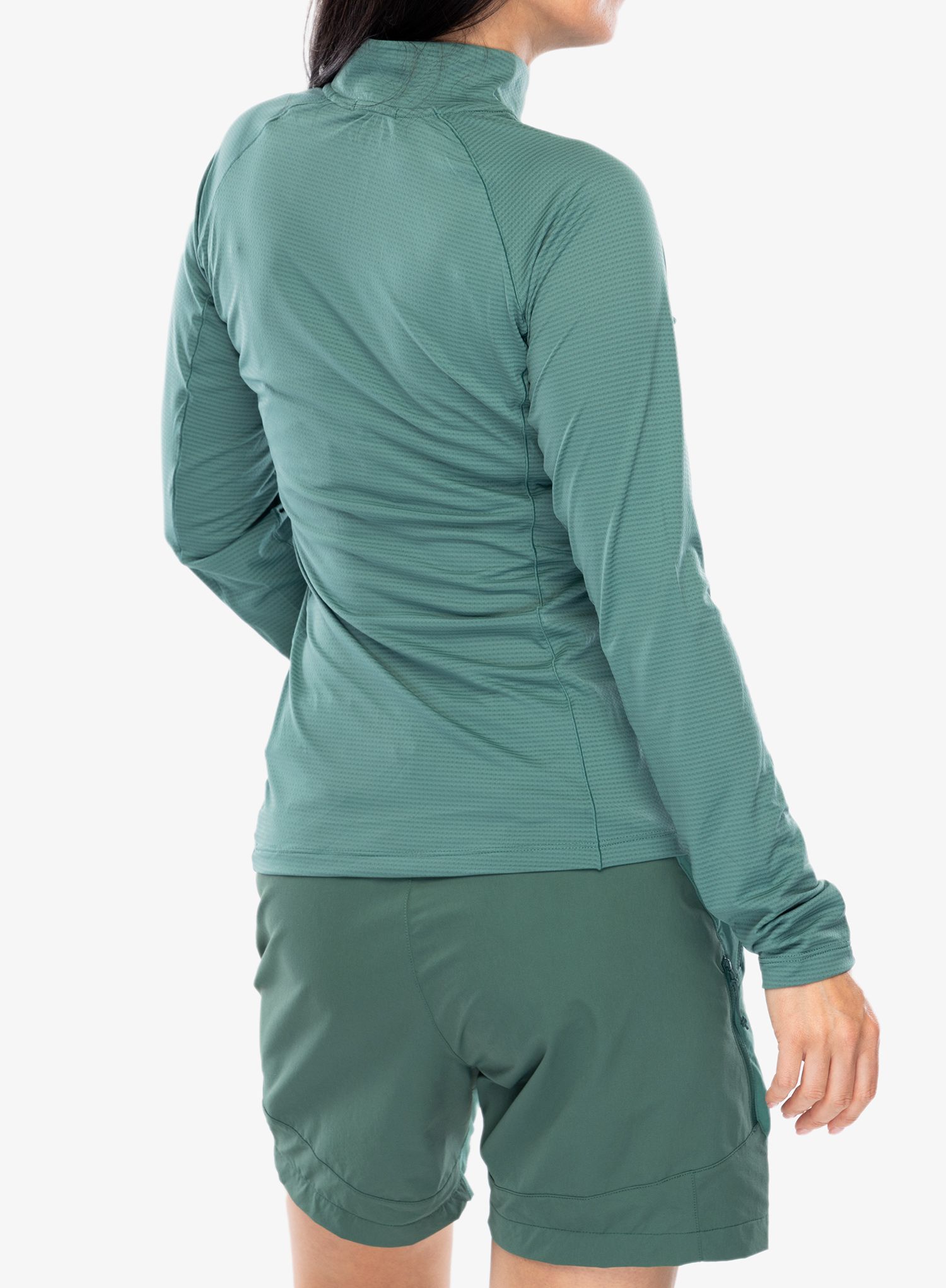Термокофта жіноча Rab Sonic LS Zip - eucalyptus