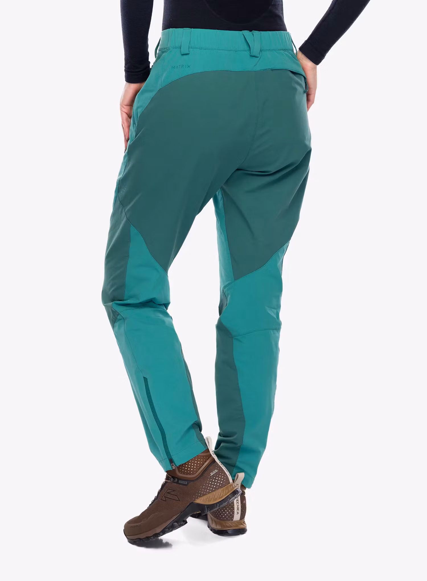 Штани трекінгові жіночі Rab Torque Mountain Pants - eucalyptus/green slate