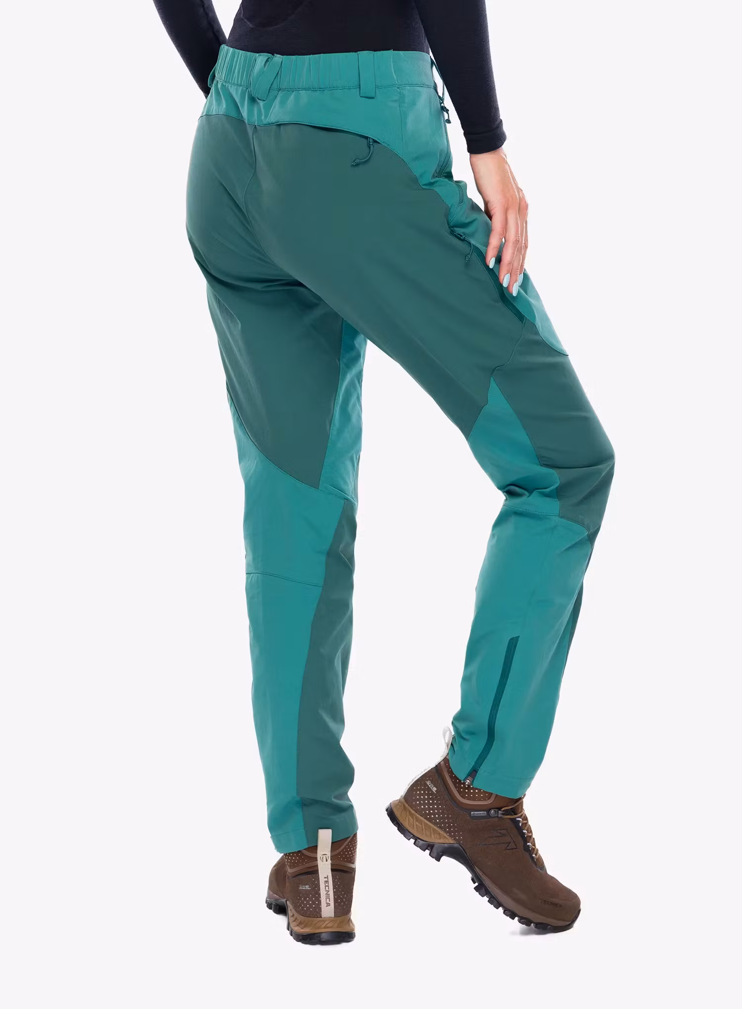 Штани трекінгові жіночі Rab Torque Mountain Pants - eucalyptus/green slate