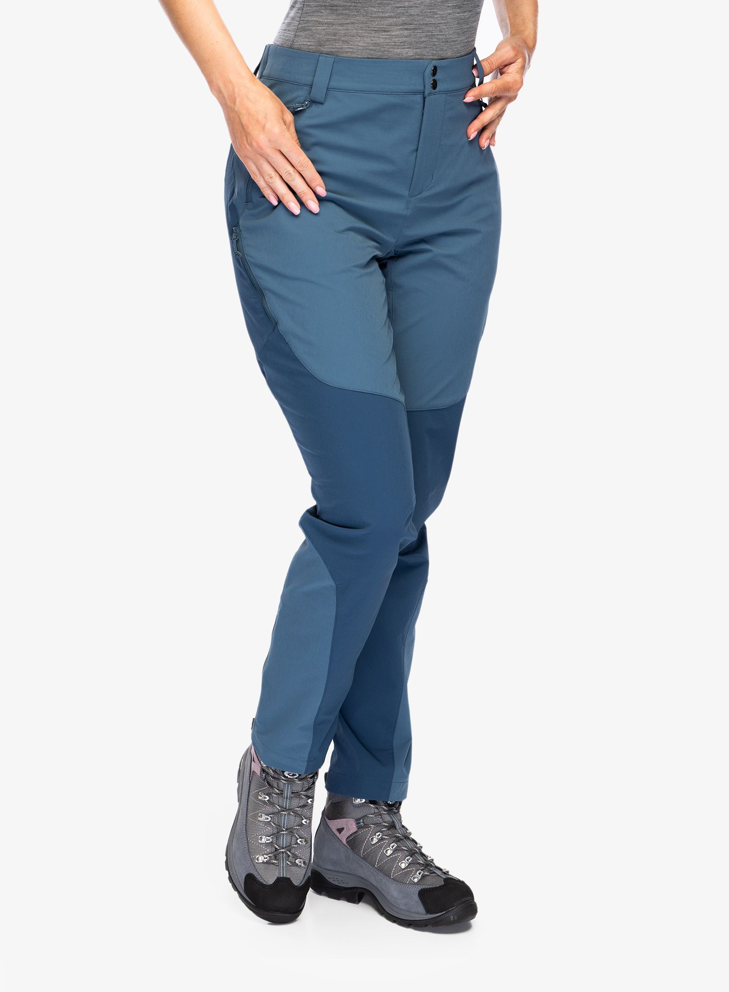Штани трекінгові жіночі Rab Torque Mountain Pants - orion blue/tempest blue