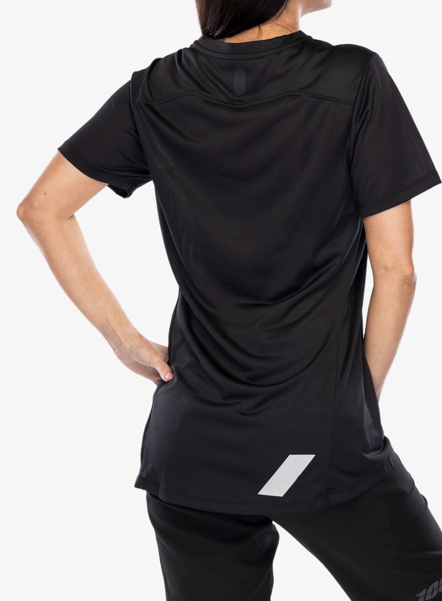 Жіноча велофутболка 100% Ridecamp Jersey - black/grey