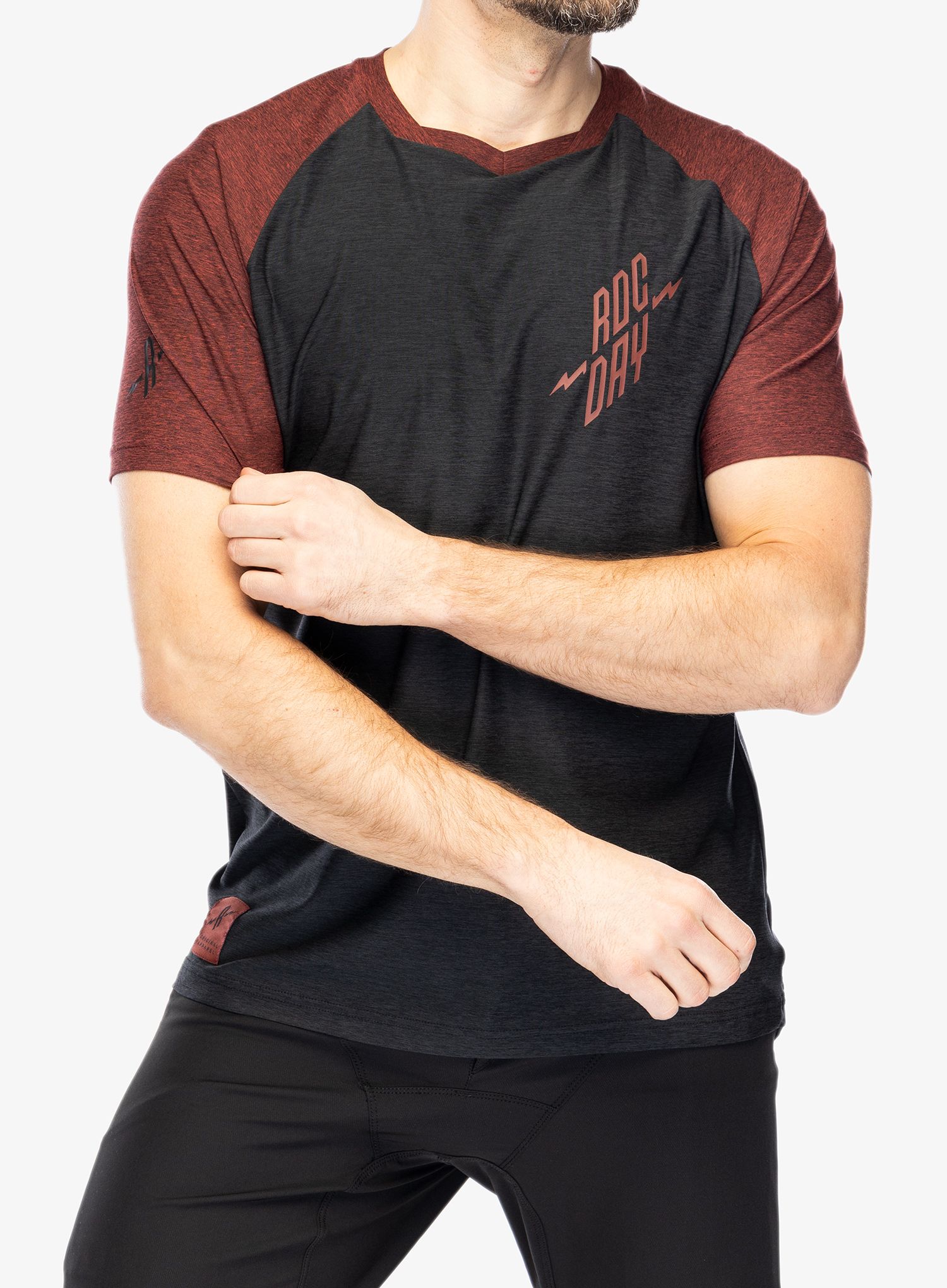 Велофутболка Rocday Stage Short - black/red