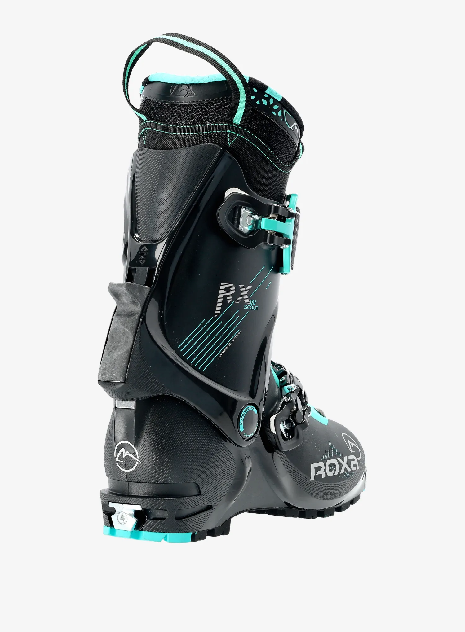 Черевики скітурингові Roxa RX Scout - black/black/aqua/black