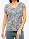 Футболка жіноча Royal Robbins Featherweight Tee - charc caulfield pt