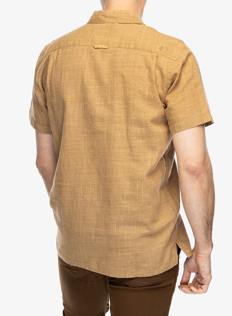 Сорочка Royal Robbins Hempline Spaced SS - bistre