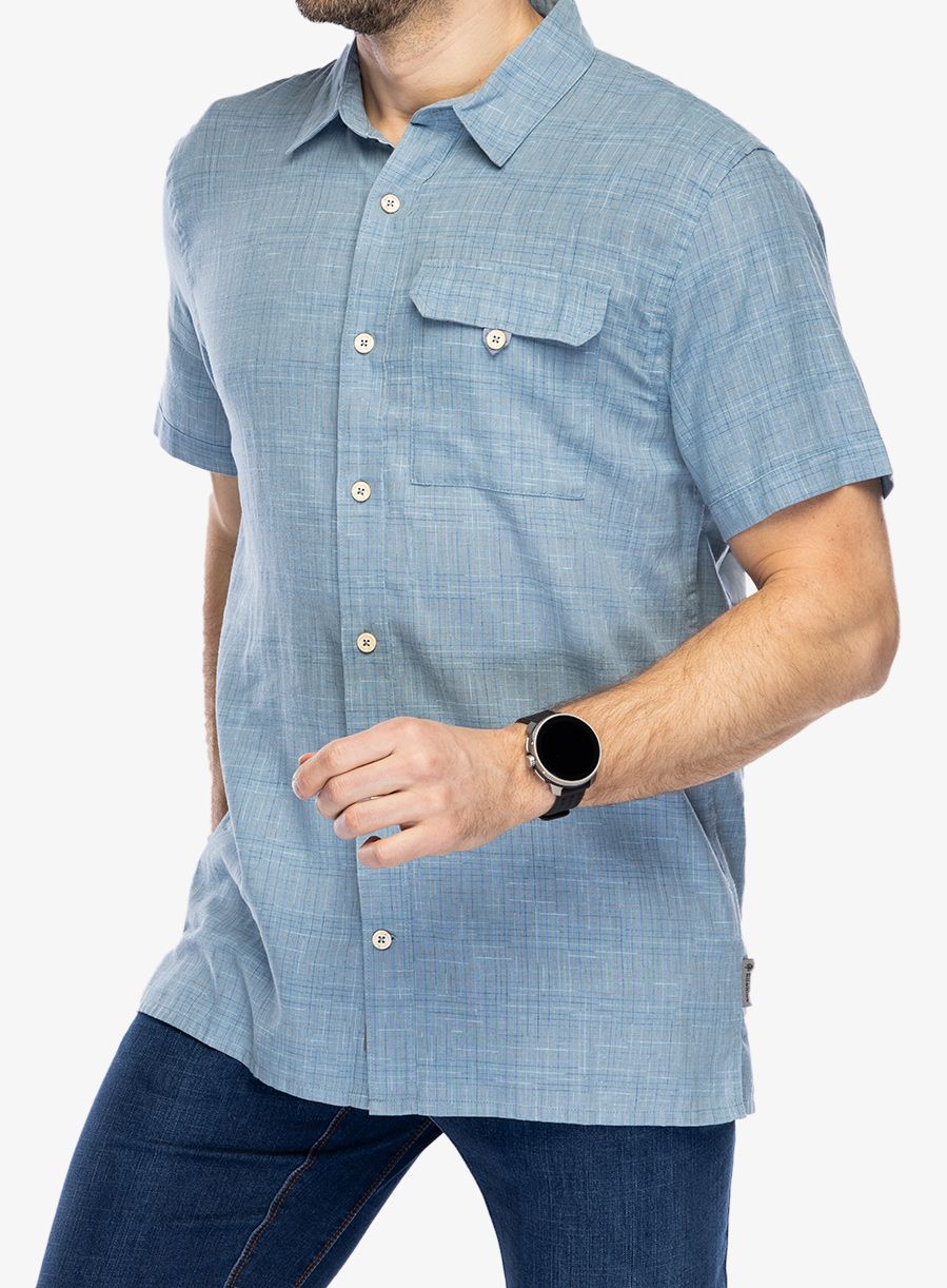 Сорочка Royal Robbins Hempline Spaced SS - mtn spring
