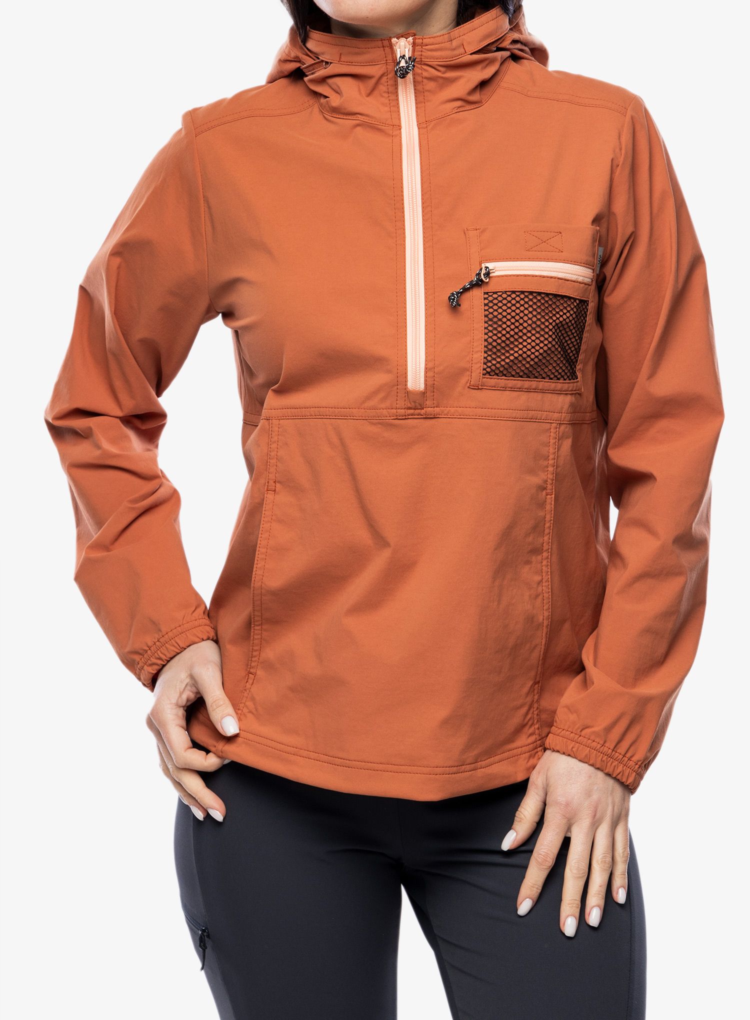 Вітровка жіноча Royal Robbins Merced Anorak - baked clay