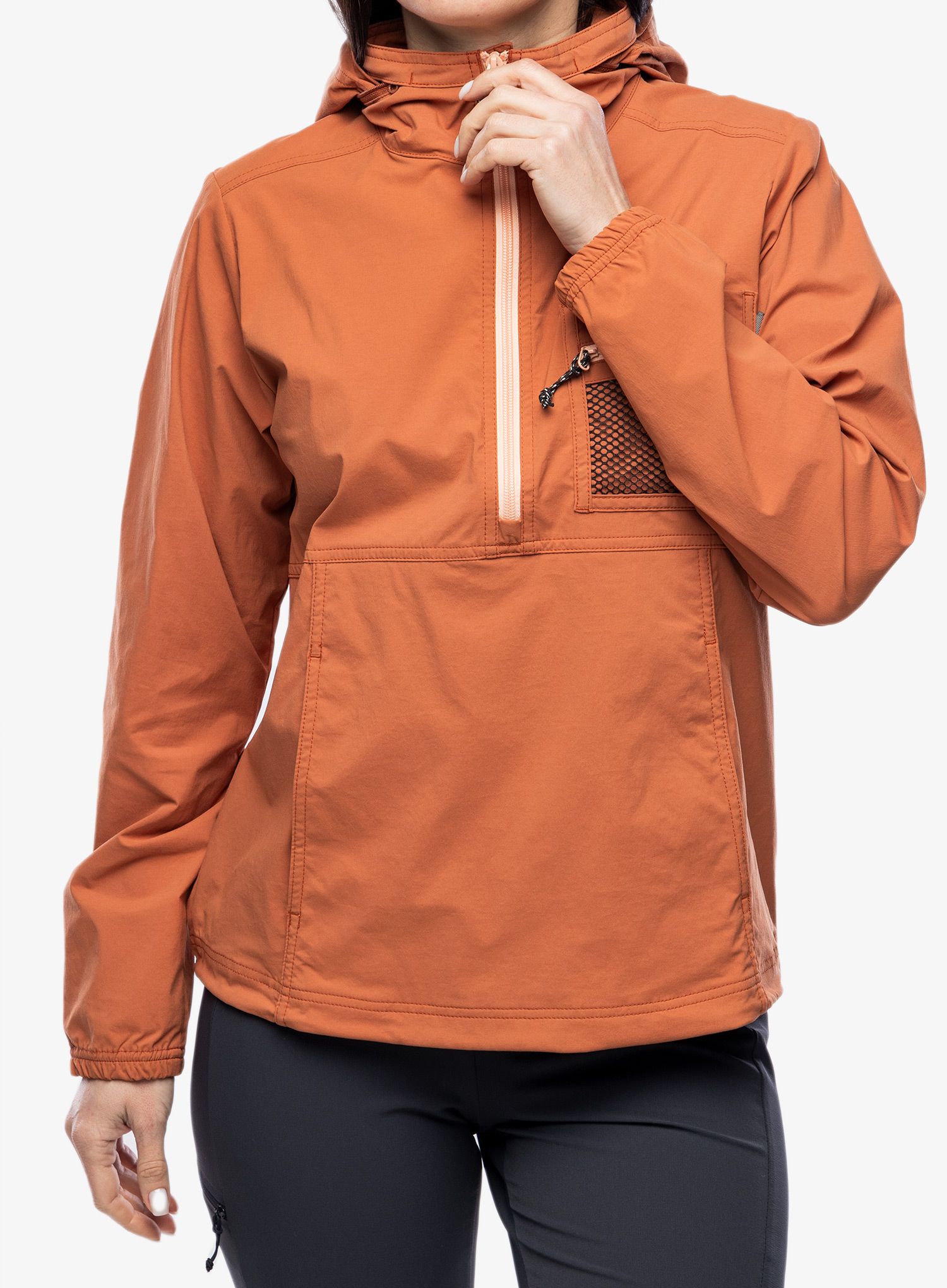 Вітровка жіноча Royal Robbins Merced Anorak - baked clay
