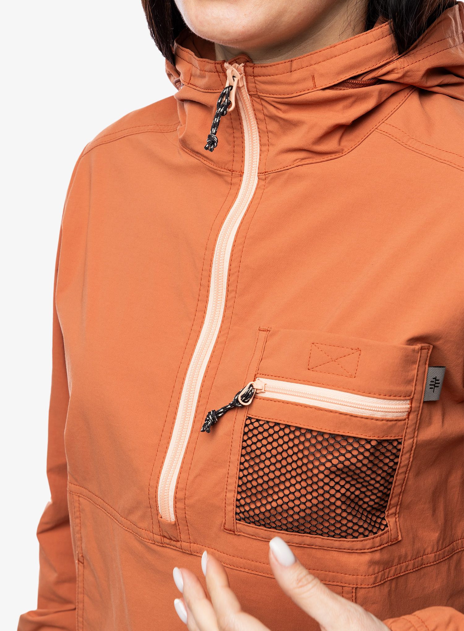 Вітровка жіноча Royal Robbins Merced Anorak - baked clay
