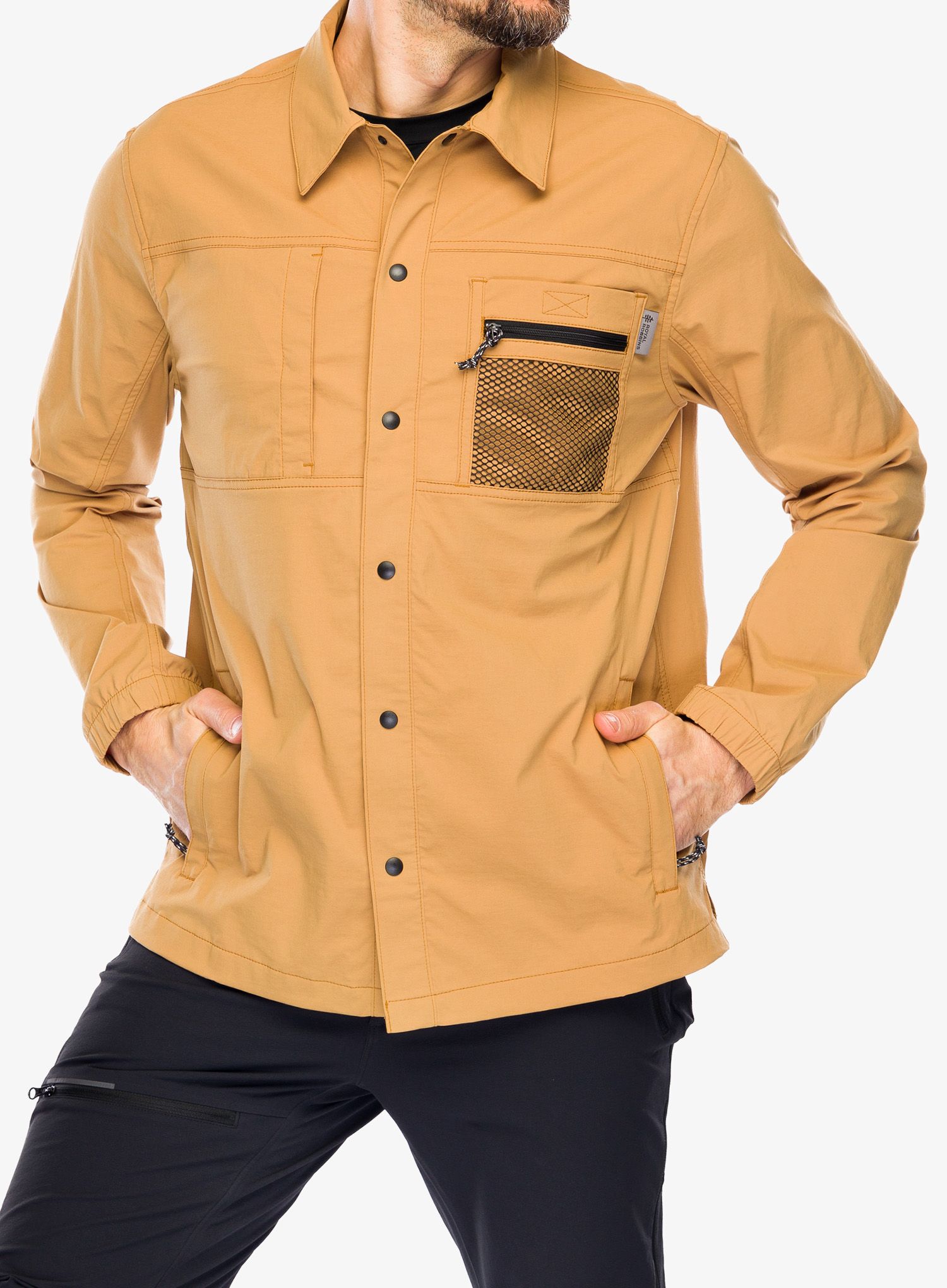 Вітровка Royal Robbins Merced Wind Shirt - bistre