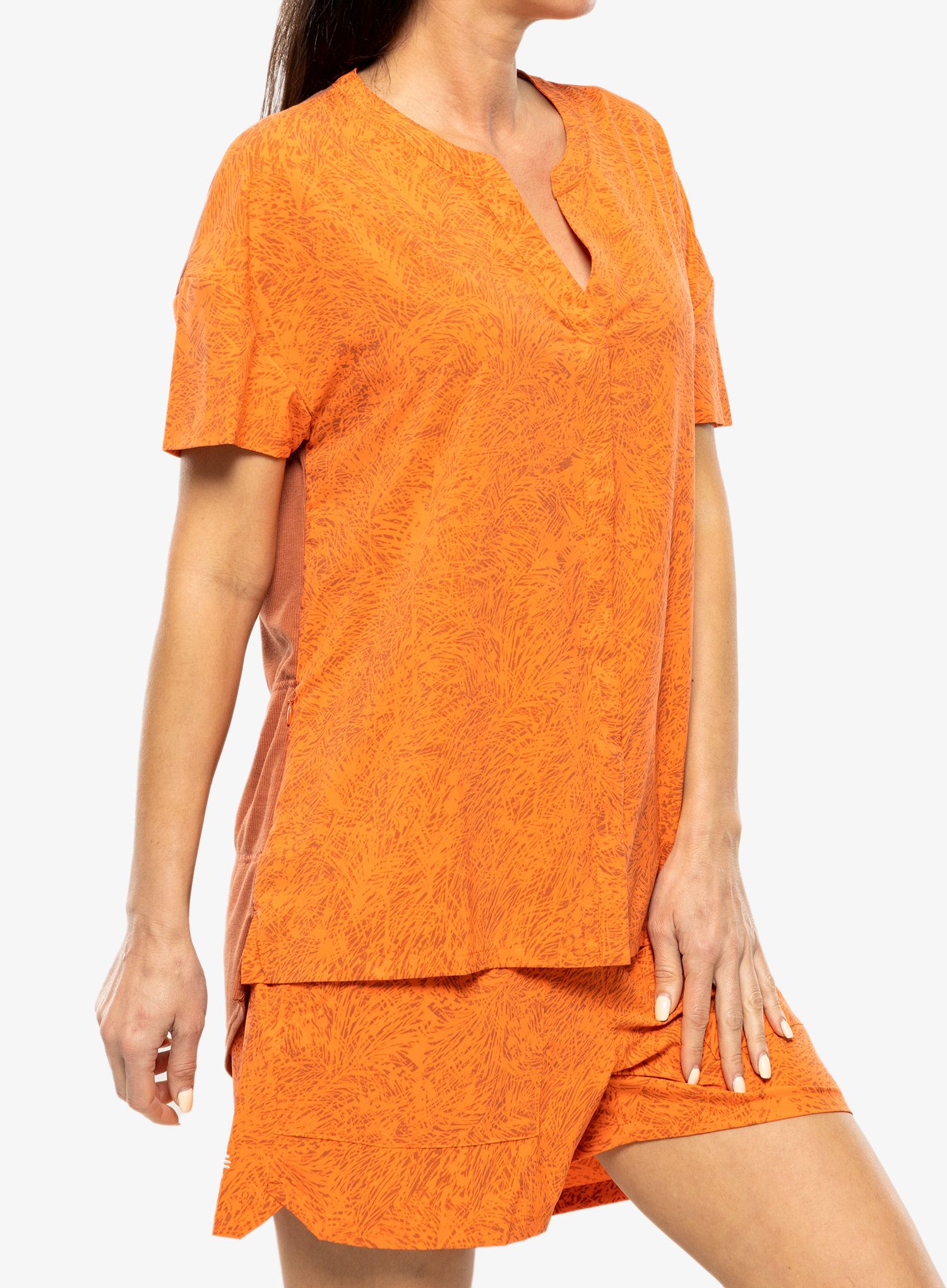 Сорочка жіноча Royal Robbins Spotless Evolution S/S - poppy elkhorn pt