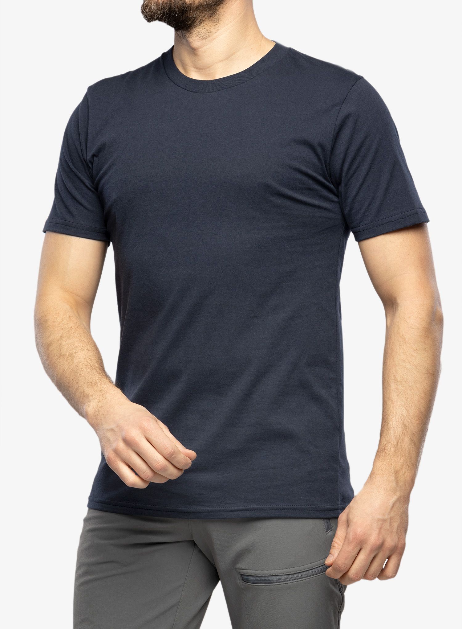 Футболка бавовняна Royal Robbins Sunset Tee s/s - navy