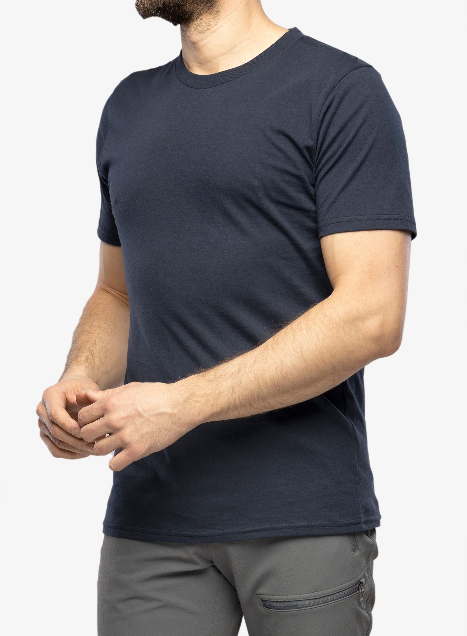 Футболка бавовняна Royal Robbins Sunset Tee s/s - navy